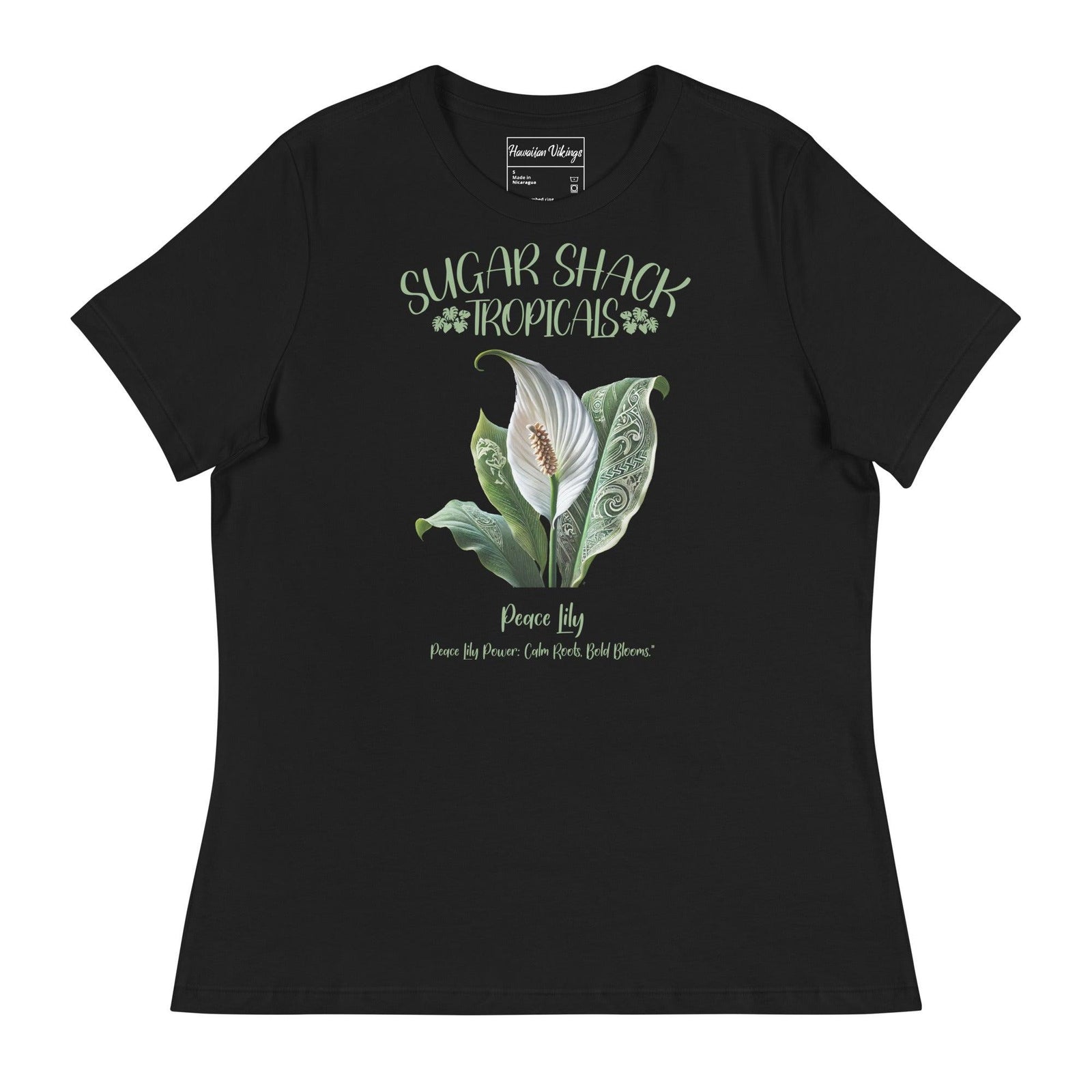 Peace Lily Women's Relaxed T-Shirt - Hawaiian Vikings
