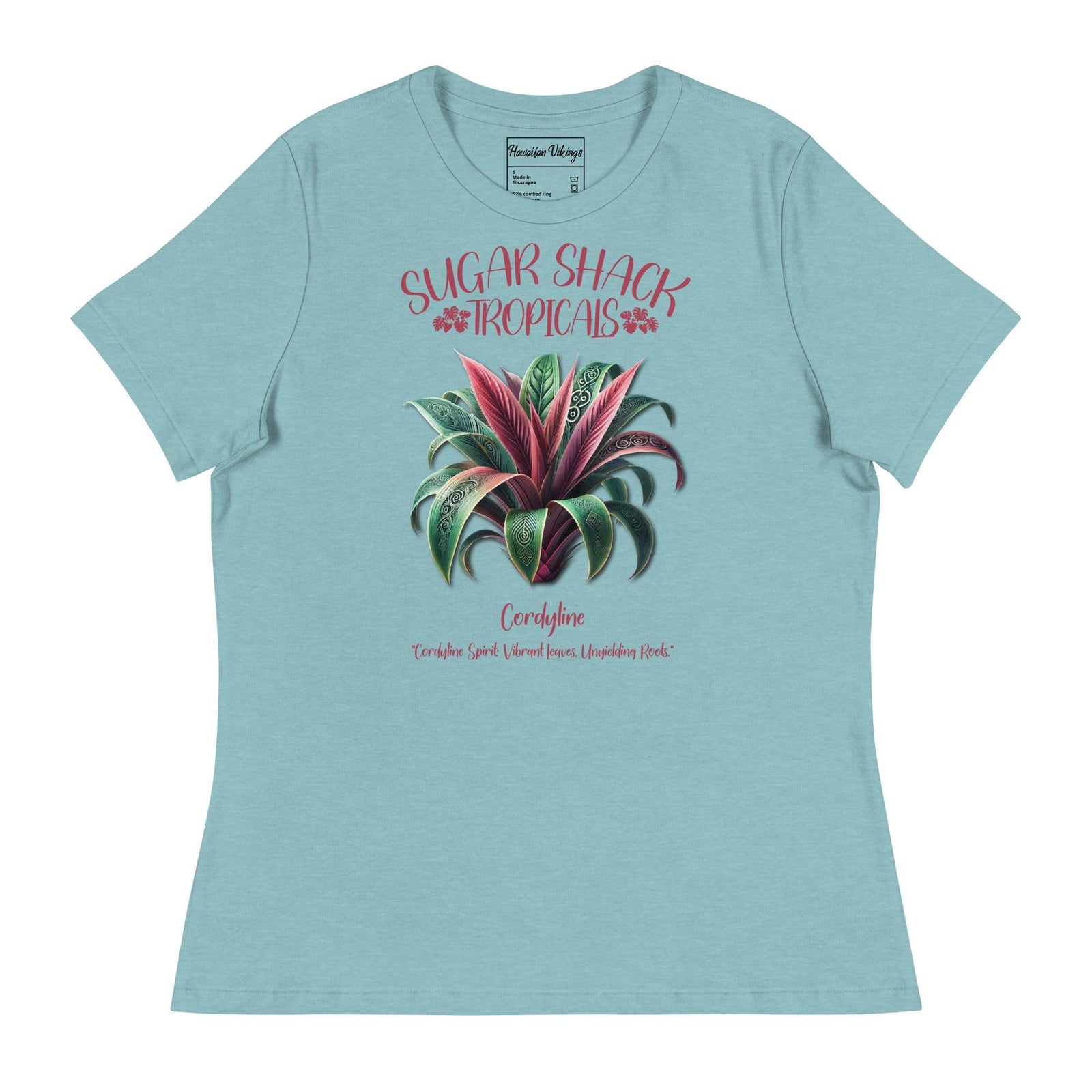 Cordyline Women's Relaxed T-Shirt - Hawaiian Vikings