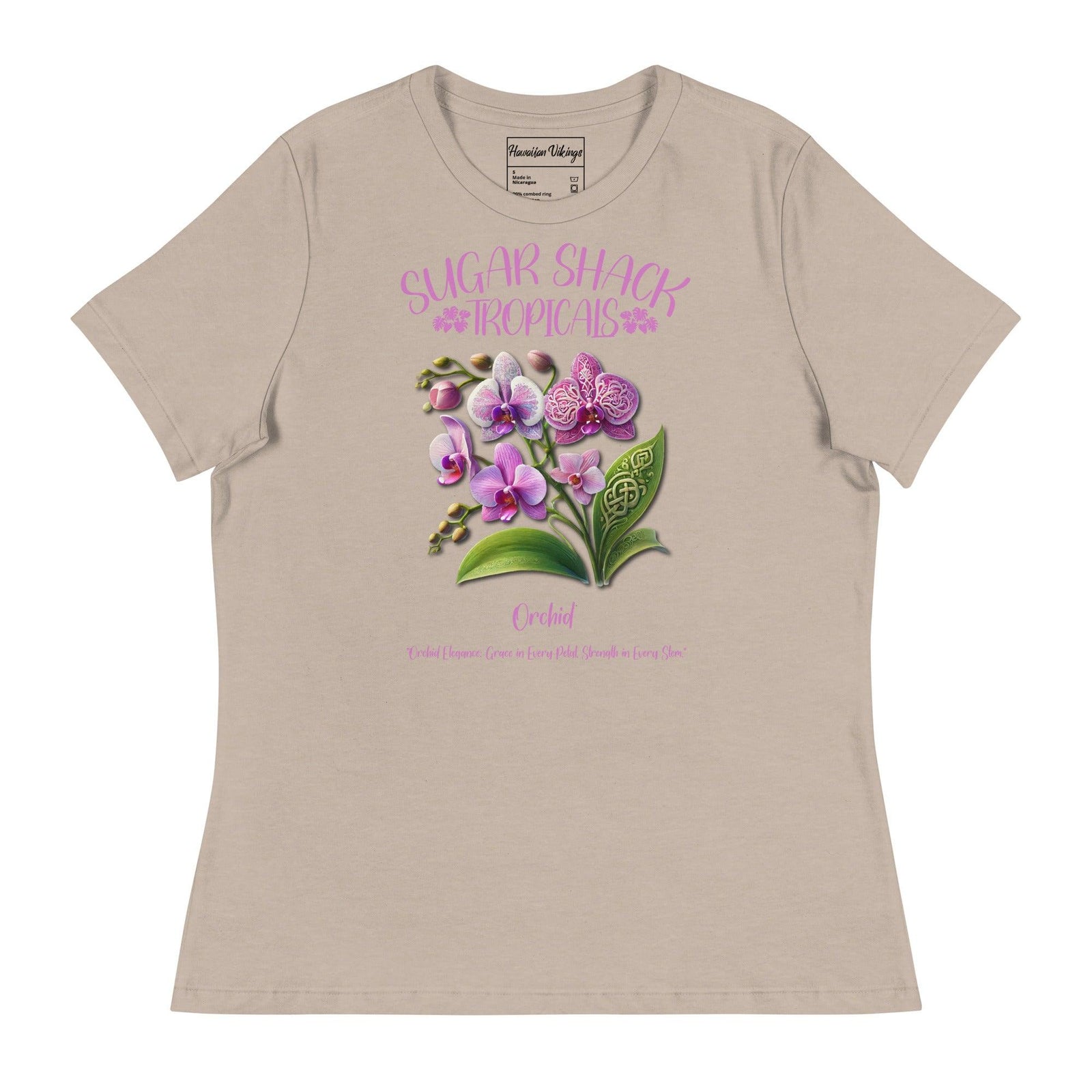 Orchid Women's Relaxed T-Shirt - Hawaiian Vikings