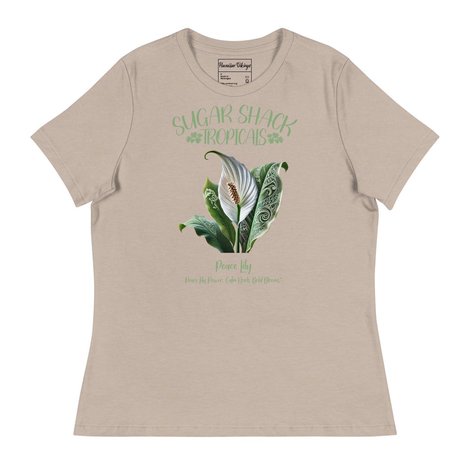 Peace Lily Women's Relaxed T-Shirt - Hawaiian Vikings