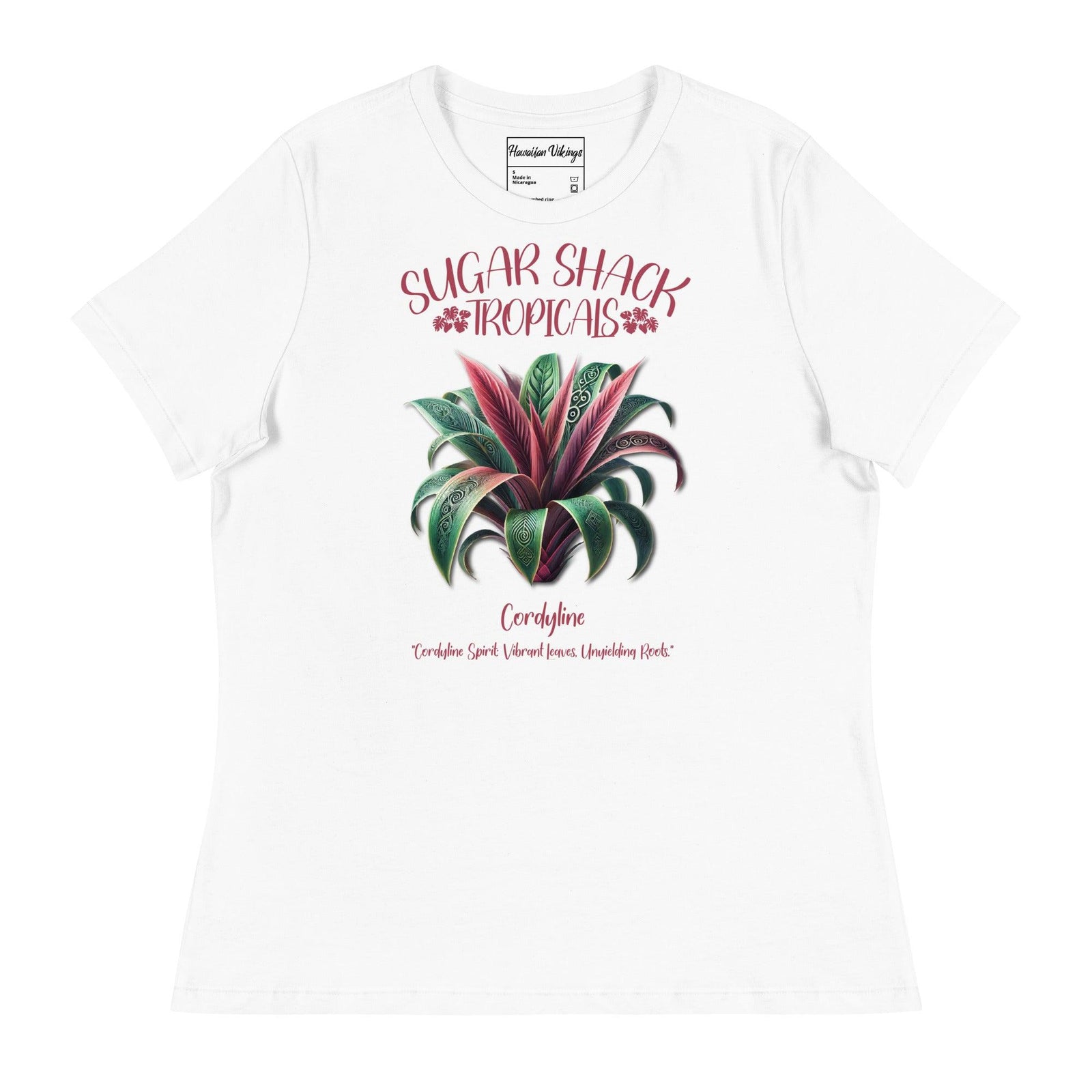 Cordyline Women's Relaxed T-Shirt - Hawaiian Vikings