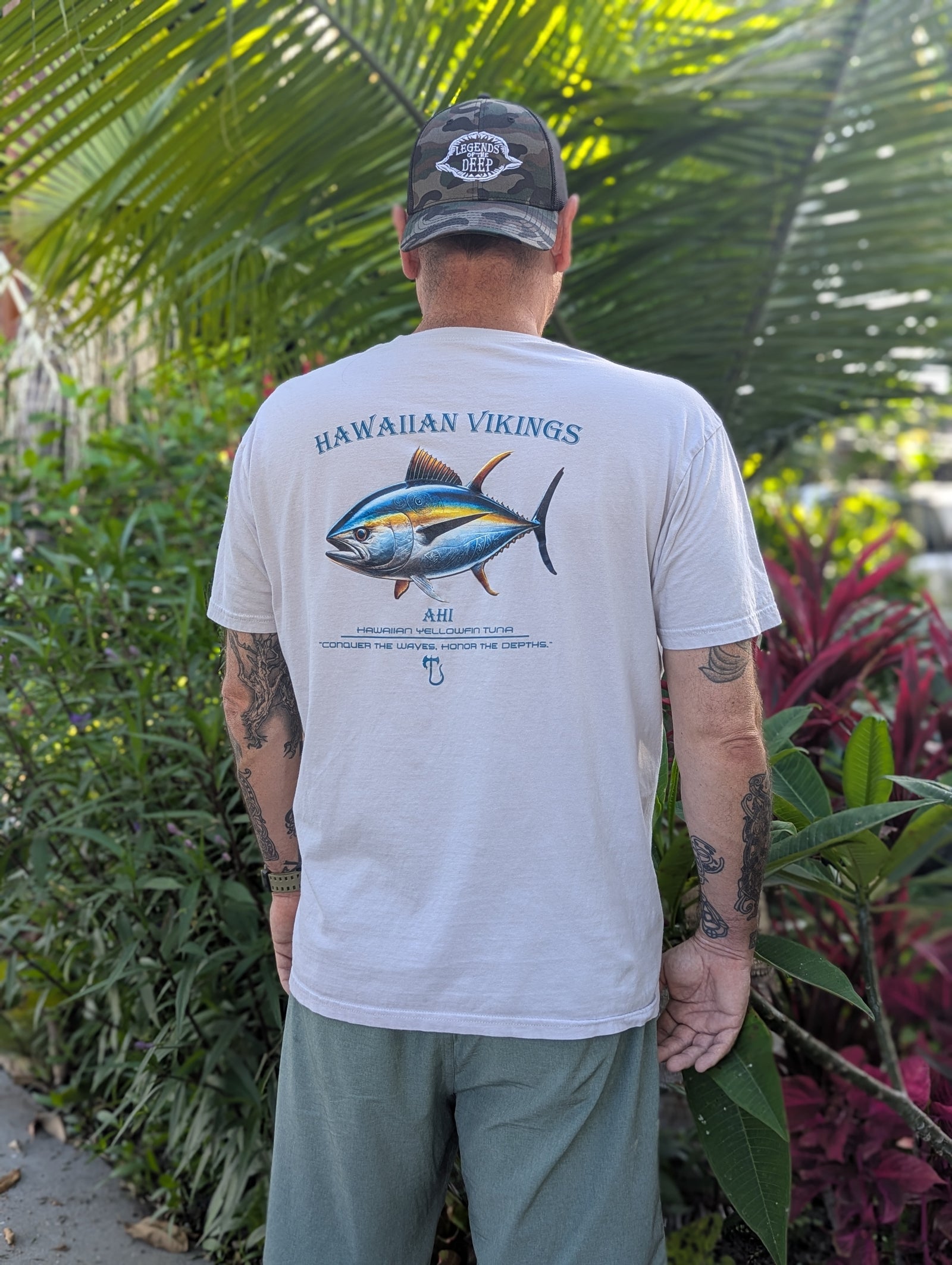Hawaiian Yellowfin Tuna Short-Sleeve Unisex T-Shirt
