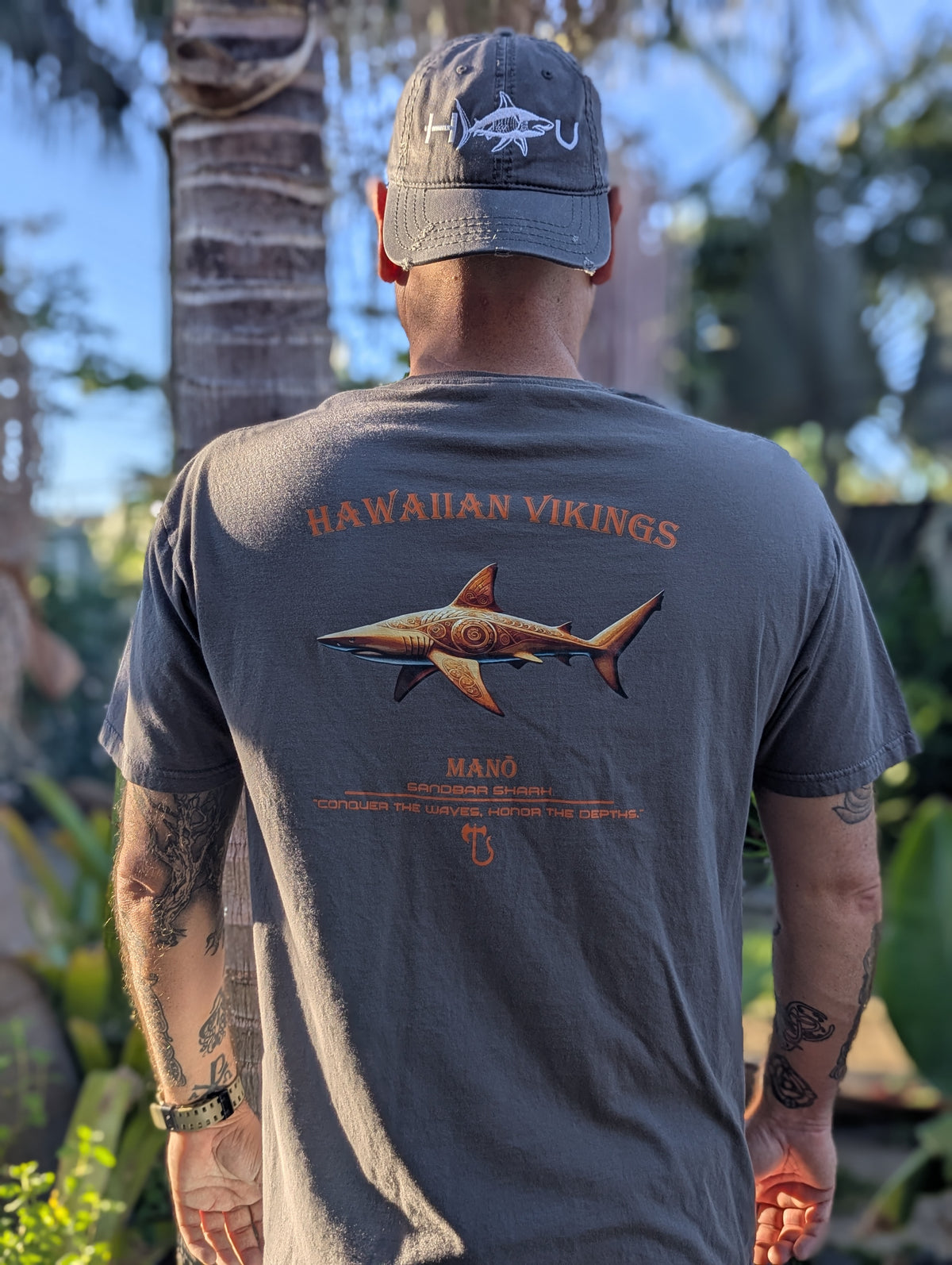 Sandbar Shark Tri-Blend Short Sleeve T-Shirt