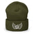 Aloha Valkyrie Wings & Hibiscus Cuffed Beanie - Hawaiian Vikings