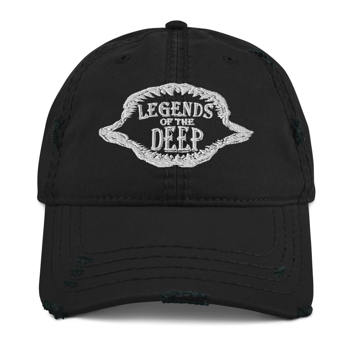 Legends of the Deep Distressed Dad Hat - Hawaiian Vikings