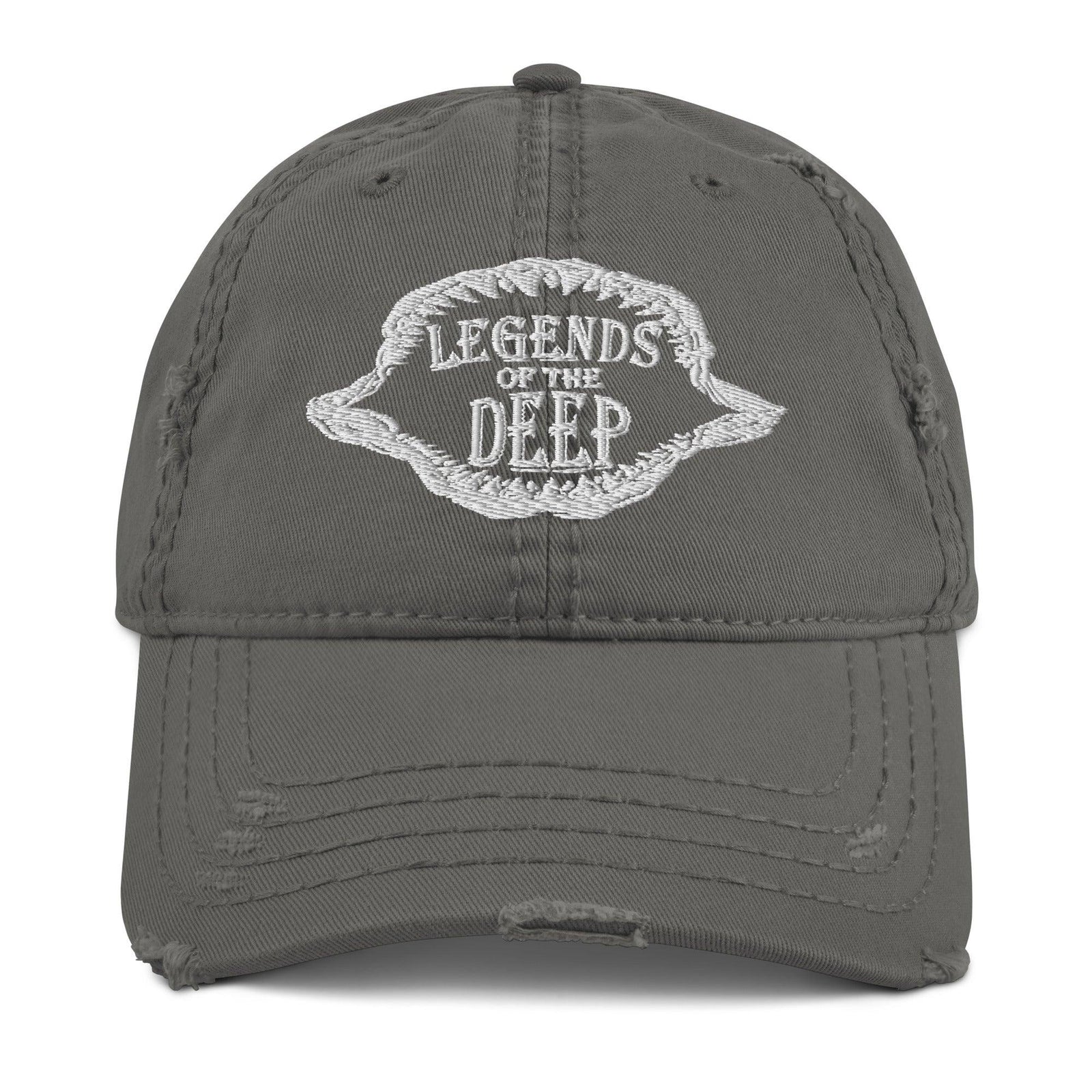 Legends of the Deep Distressed Dad Hat - Hawaiian Vikings