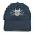 Tiki Mask Distressed Dad Hat - Hawaiian Vikings
