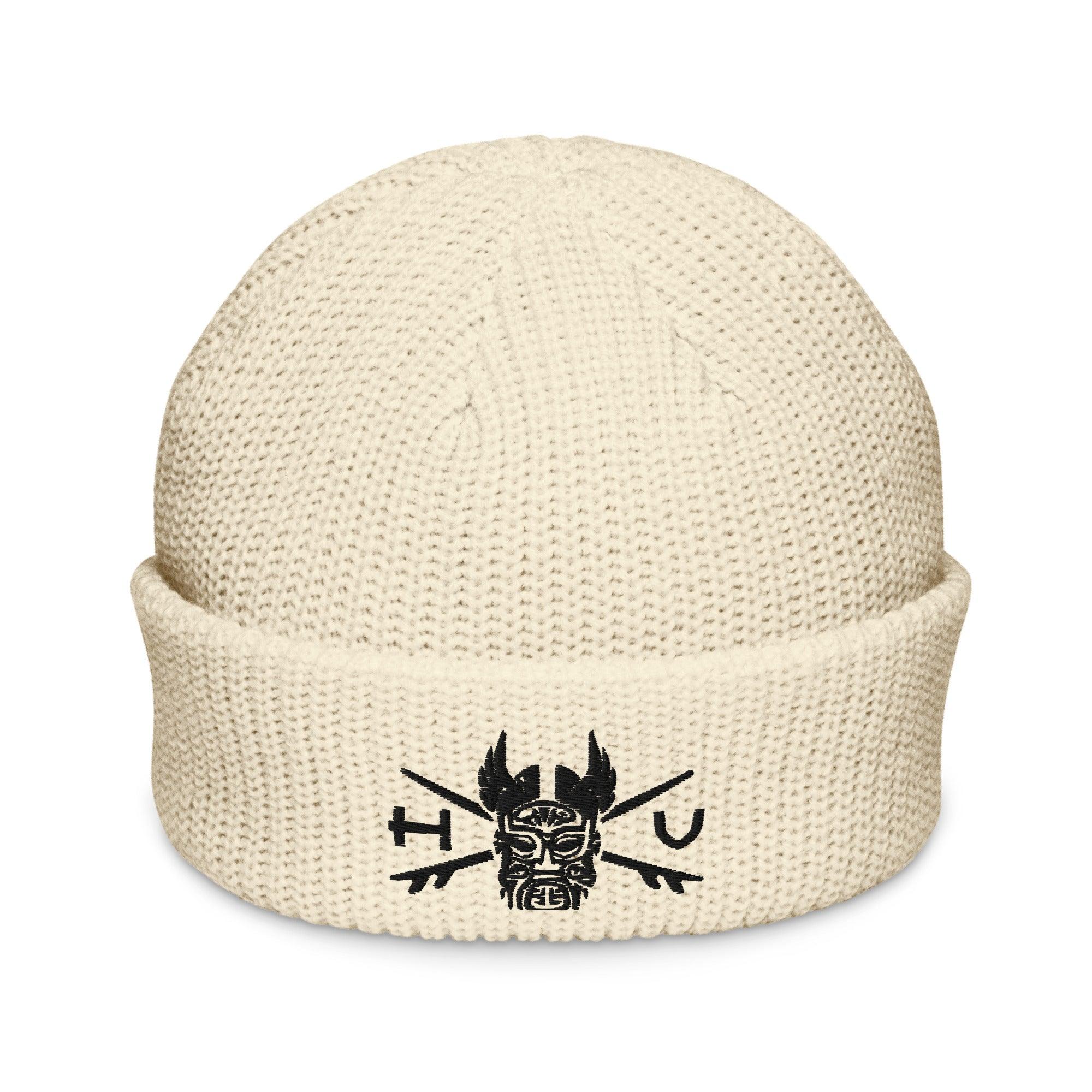 Tiki Mask Fisherman Beanie - Hawaiian Vikings