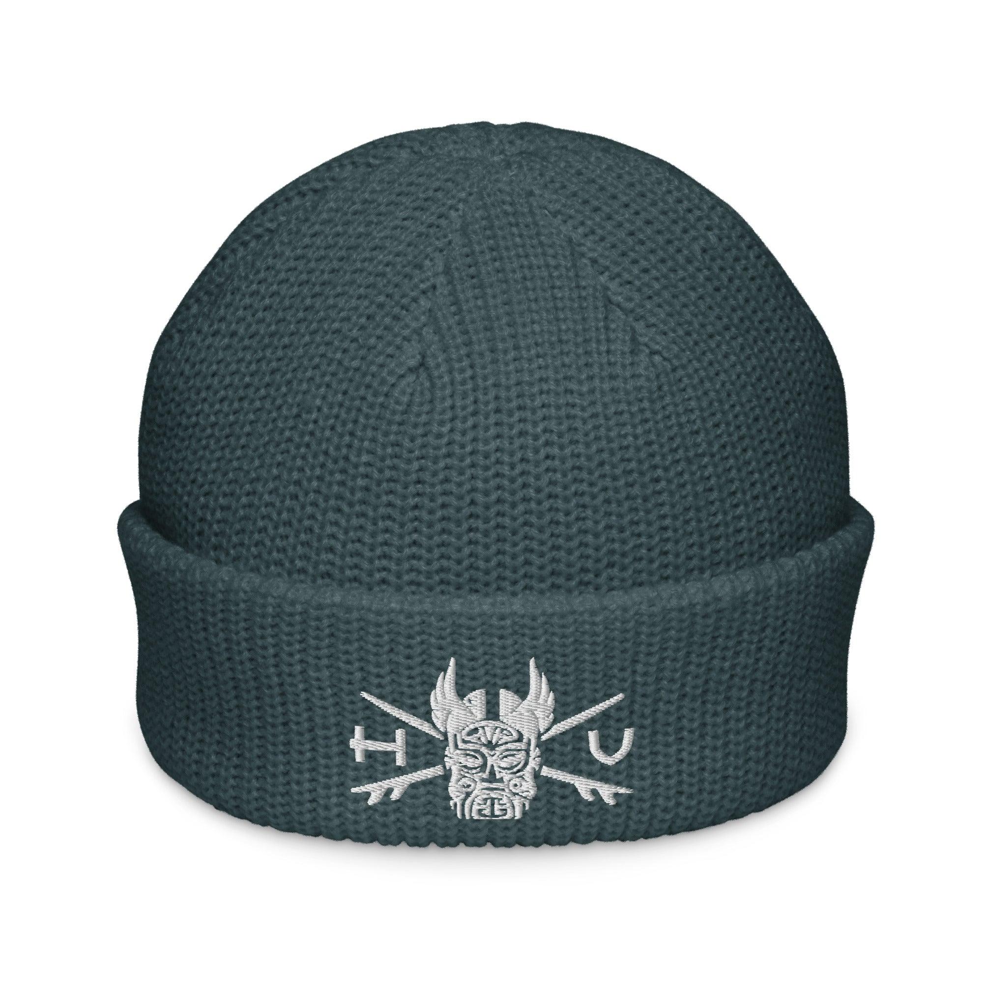 Tiki Mask Fisherman Beanie - Hawaiian Vikings