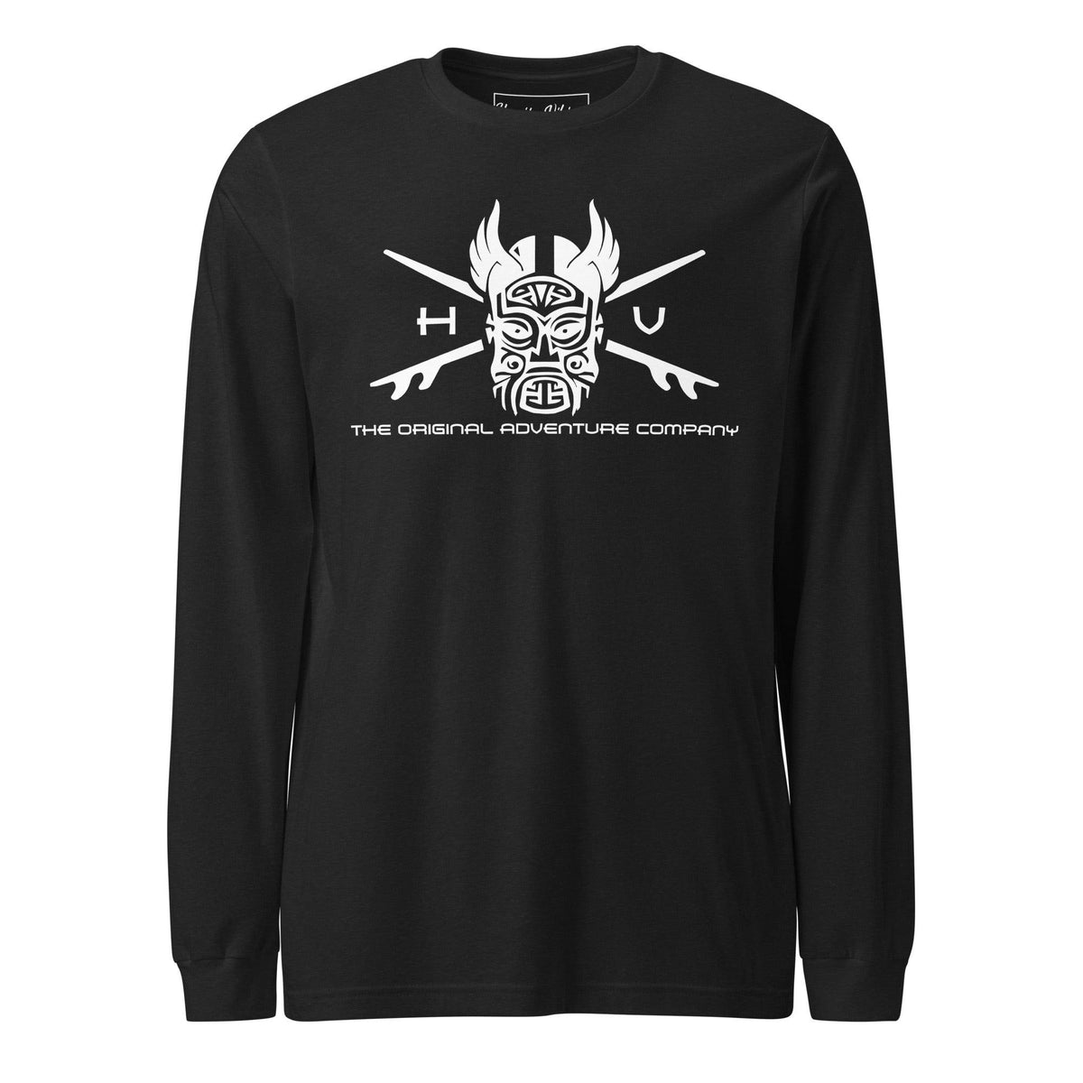 Totem Mask Long Sleeve Tee - Hawaiian Vikings