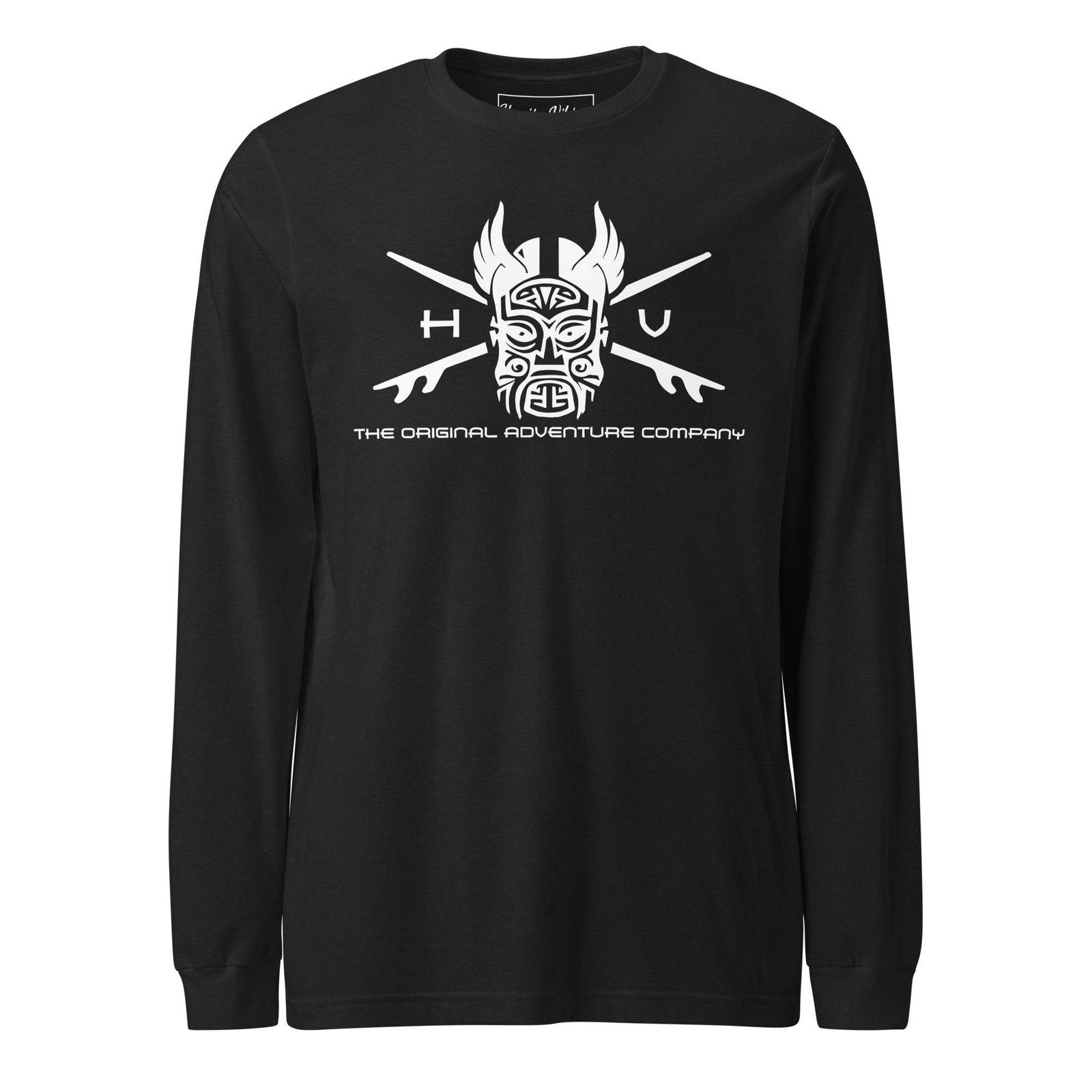 Totem Mask Long Sleeve Tee - Hawaiian Vikings