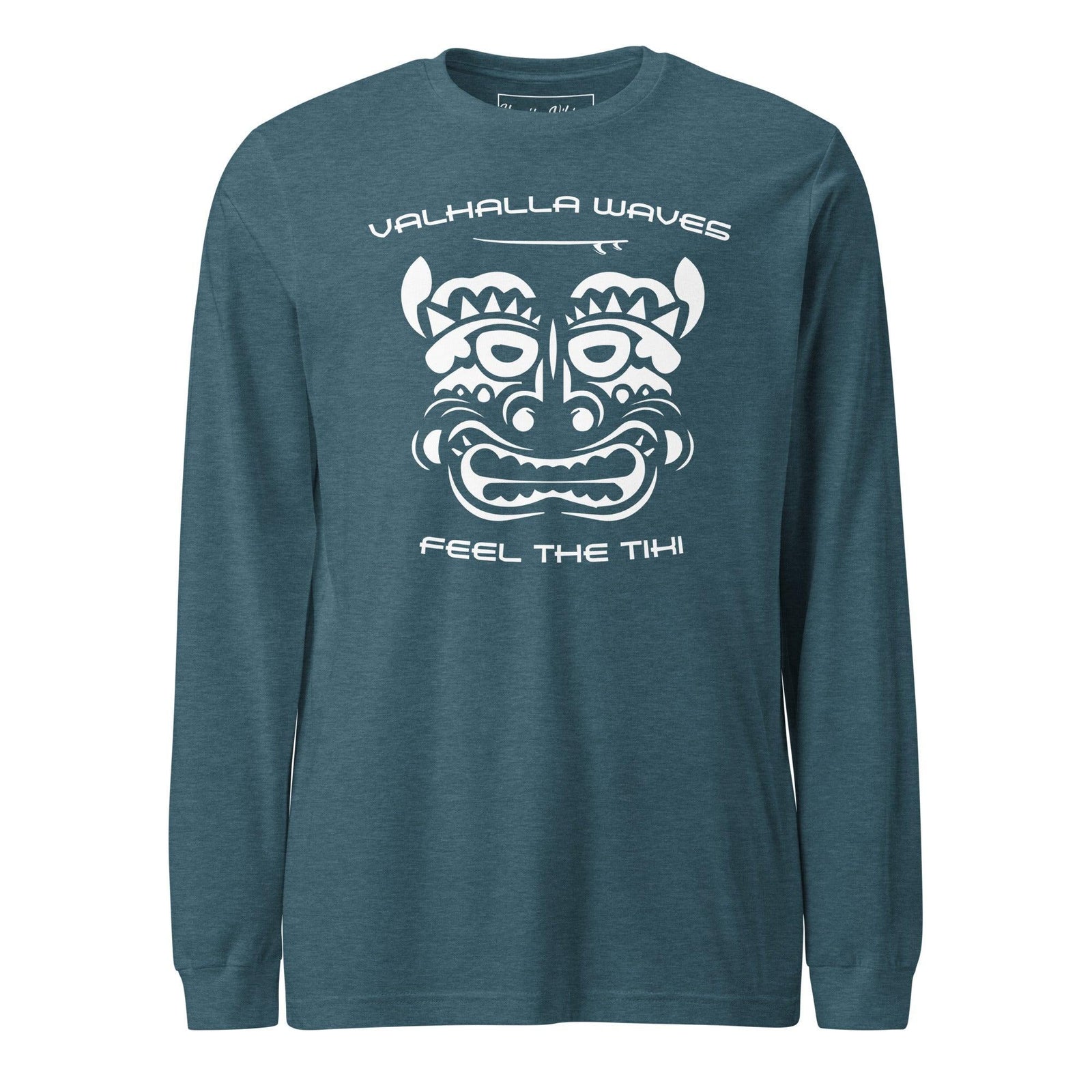 Feel the Tiki Long Sleeve Tee - Hawaiian Vikings