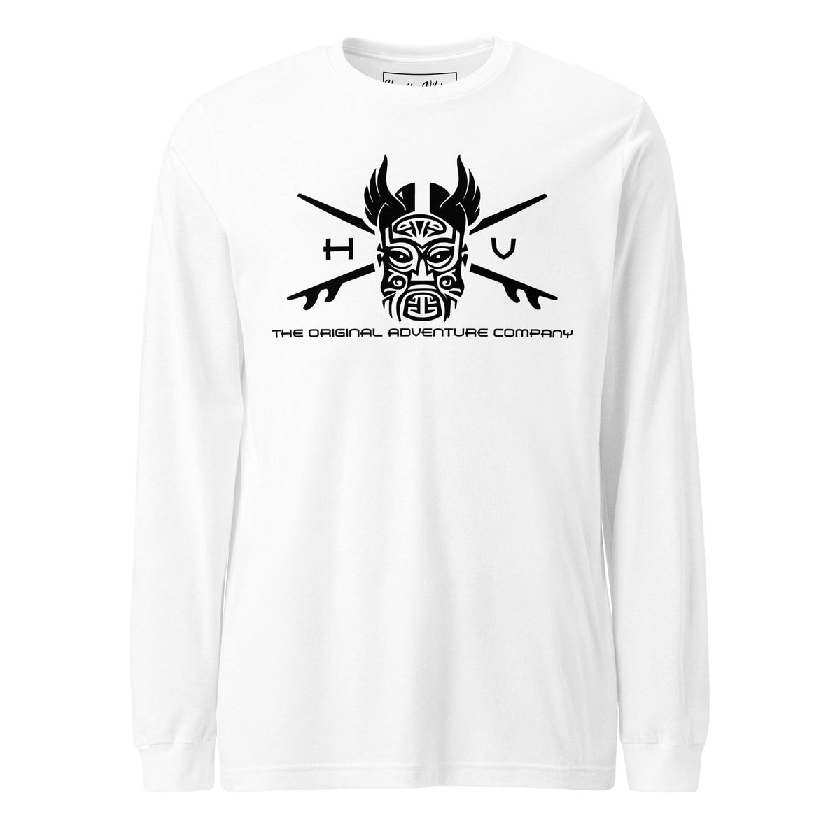 Totem Mask Long Sleeve Tee - Hawaiian Vikings