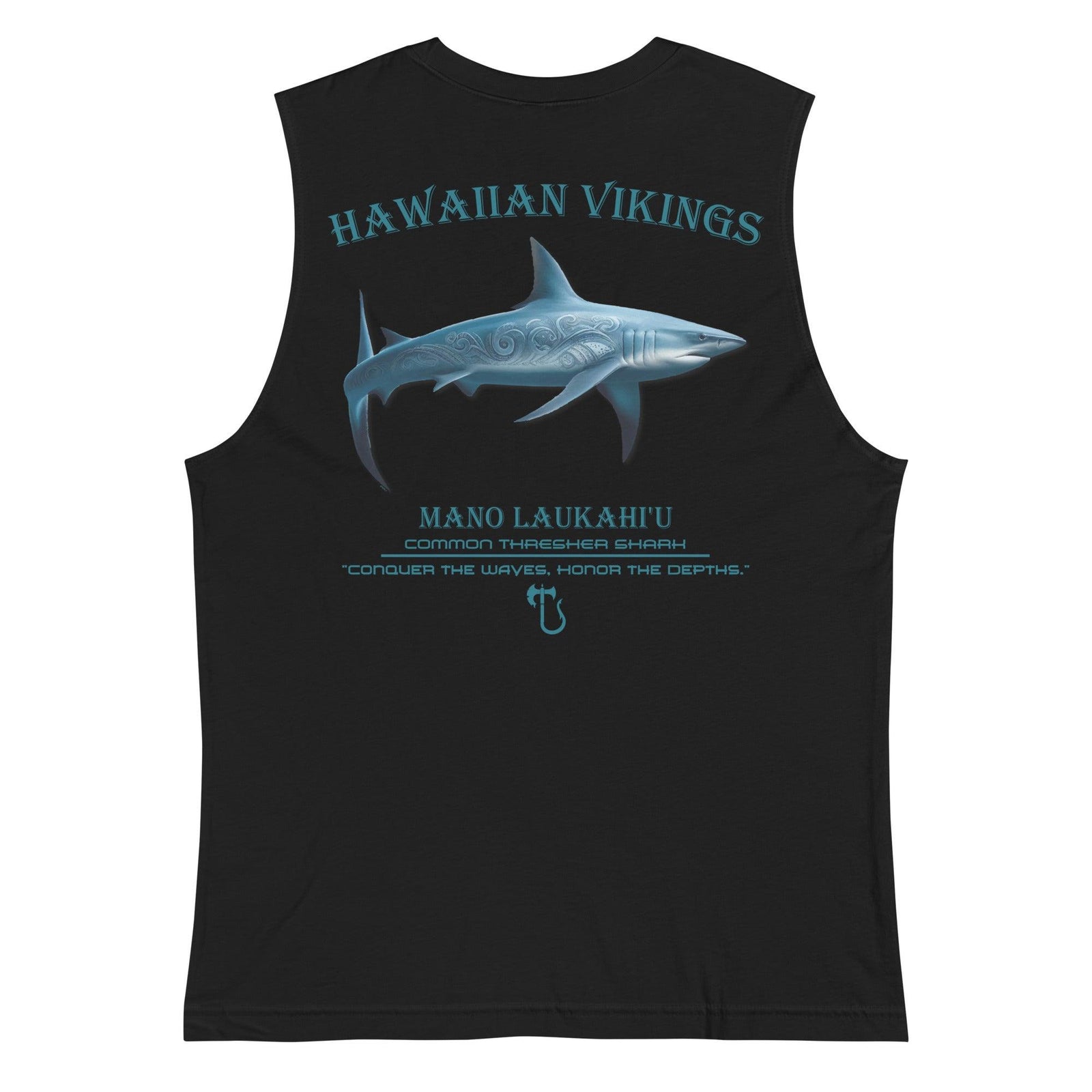Common Thresher Shark Men's Muscle Shirt - Hawaiian Vikings
