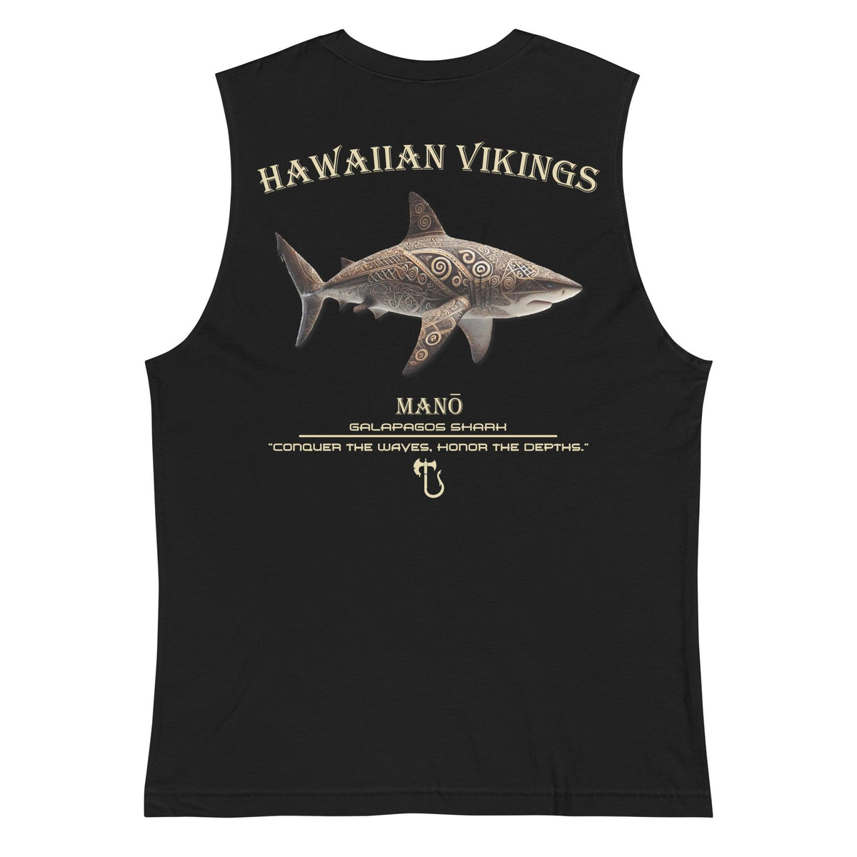 Galapagos Shark Men&#39;s Muscle Shirt - Hawaiian Vikings