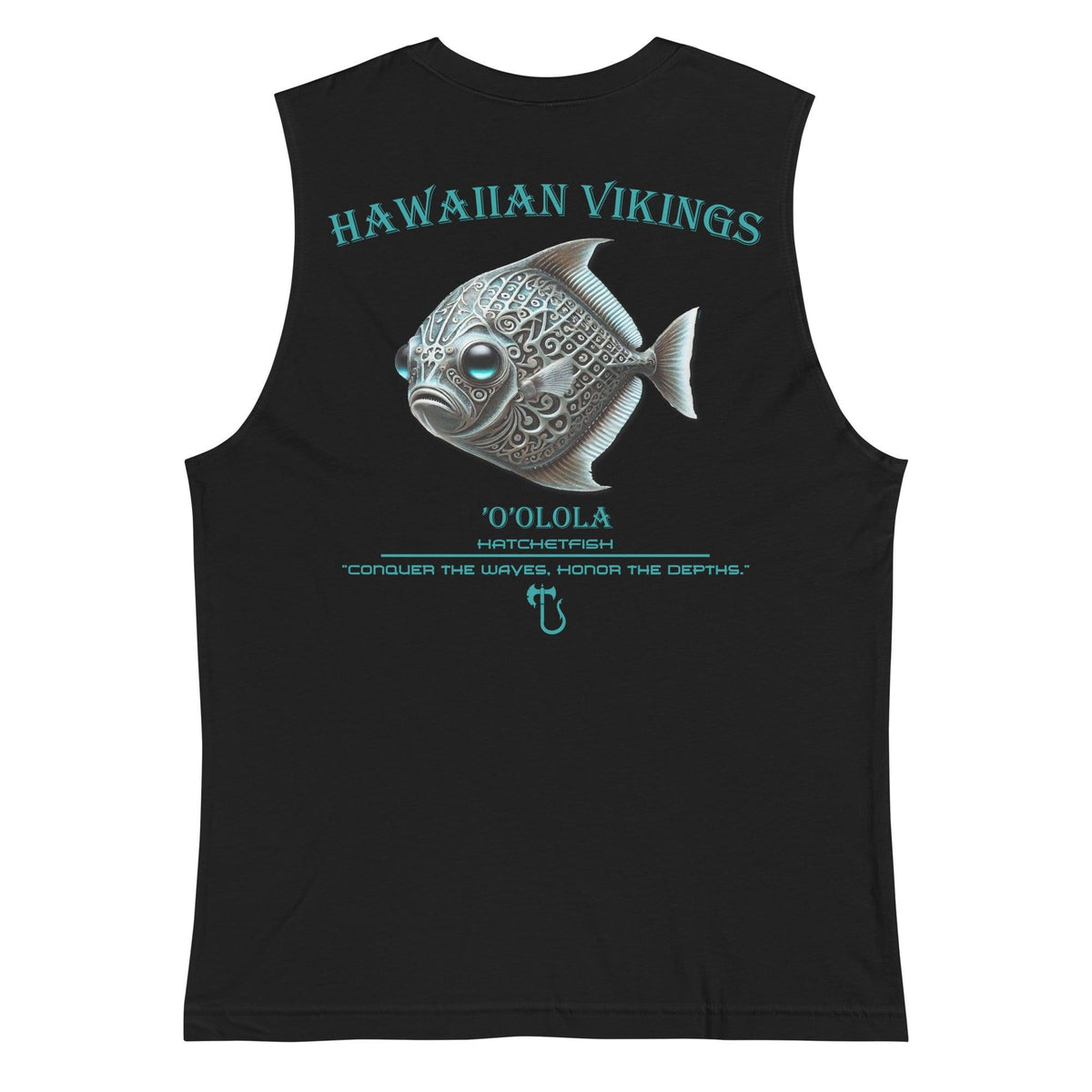 Hatchetfish Men's Muscle Shirt - Hawaiian Vikings