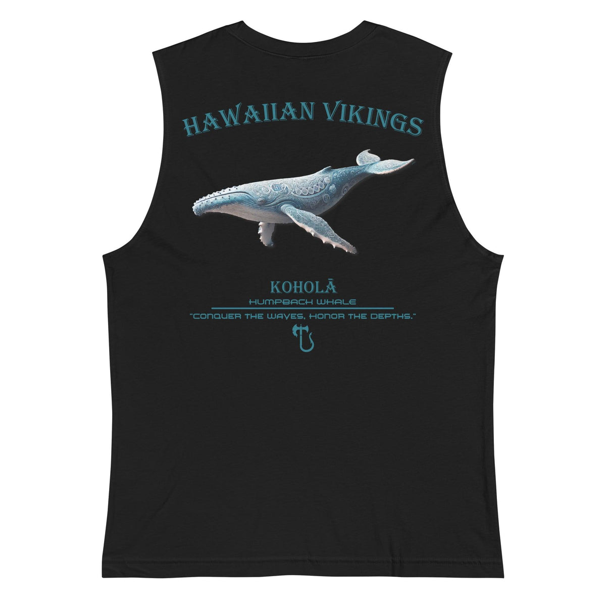 Humpback Whale Men's Muscle Shirt - Hawaiian Vikings