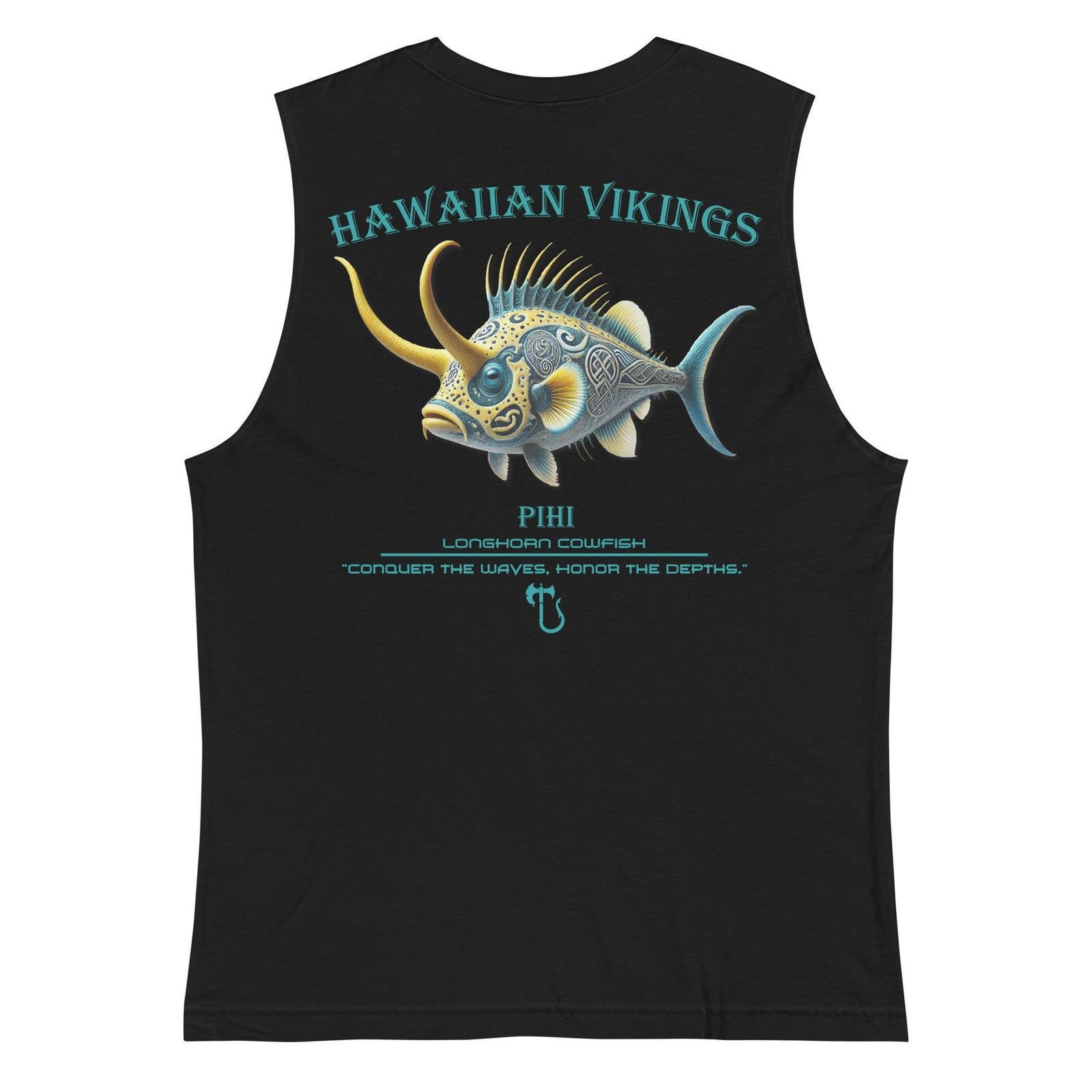 Longhorn Cowfish Men's Muscle Shirt - Hawaiian Vikings