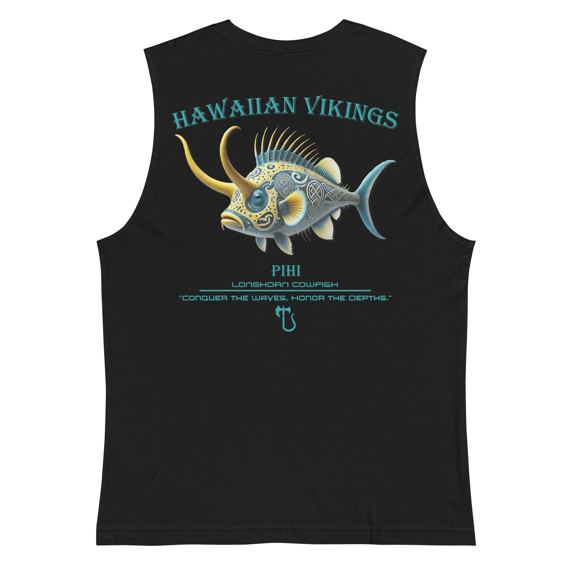 Longhorn Cowfish Men's Muscle Shirt - Hawaiian Vikings