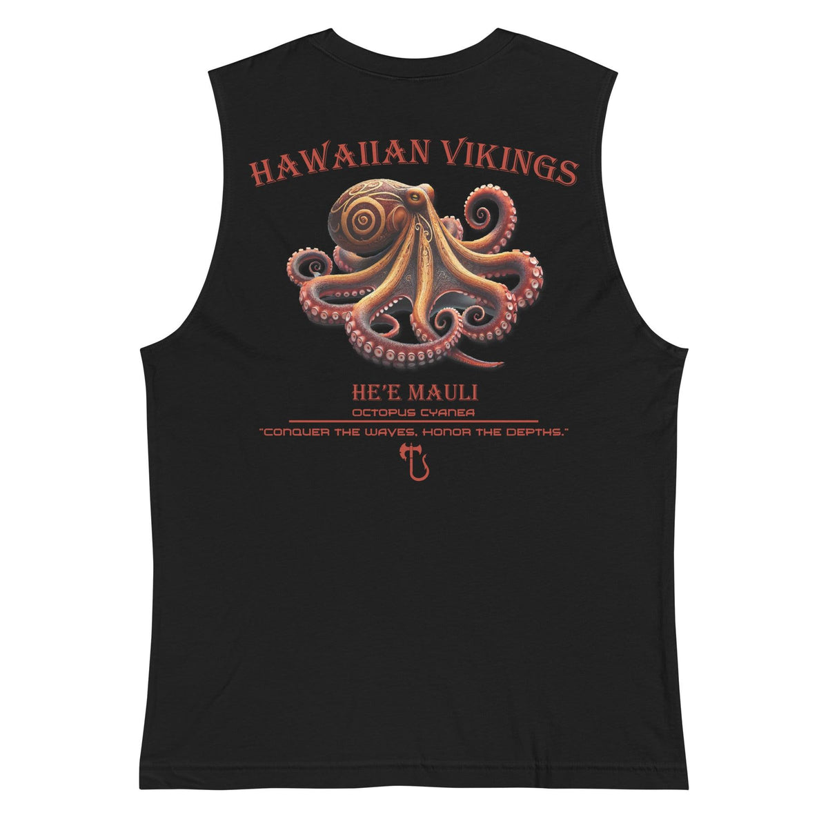Octopus Cyanea Men's Muscle Shirt - Hawaiian Vikings