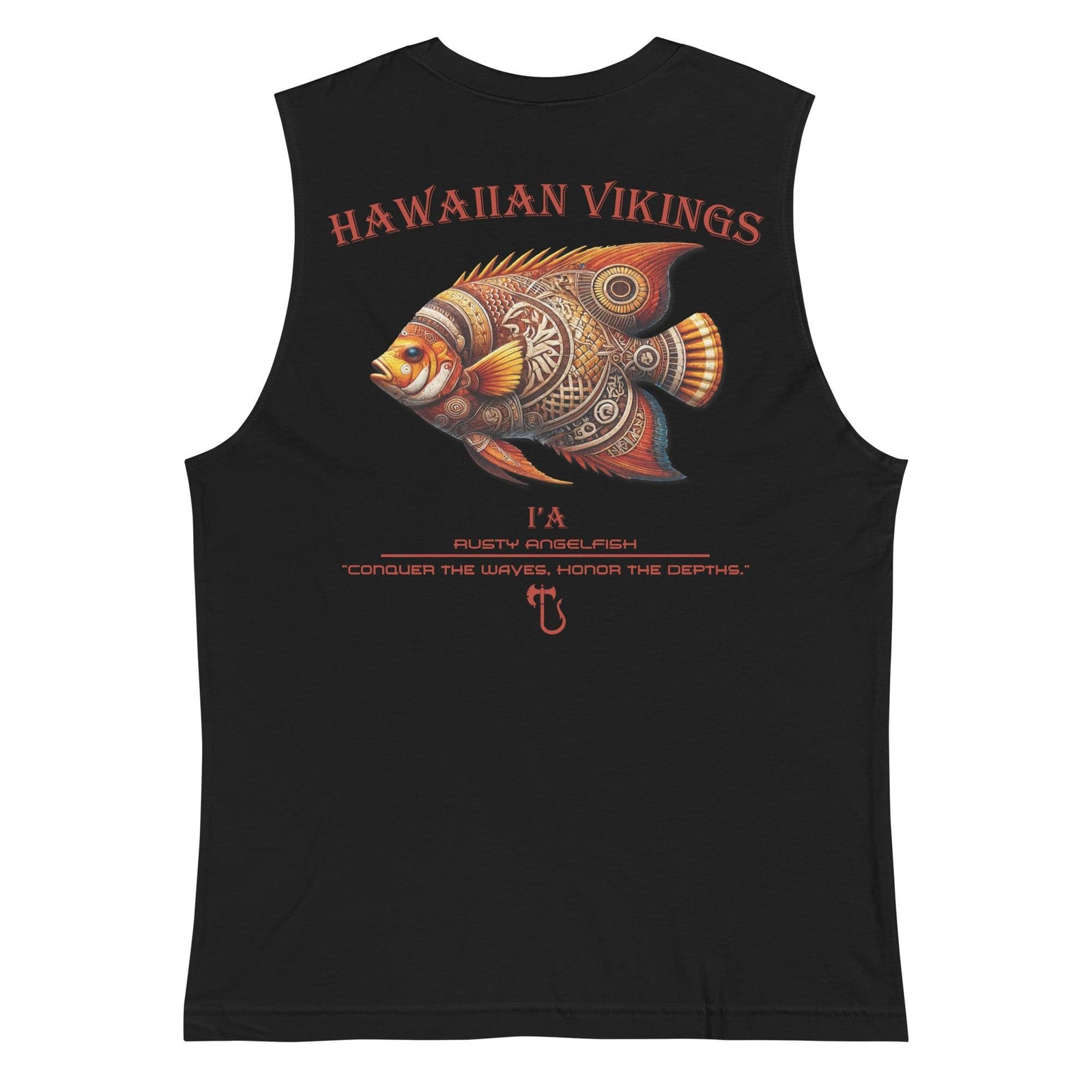 Rusty Angelfish Men's Muscle Shirt - Hawaiian Vikings