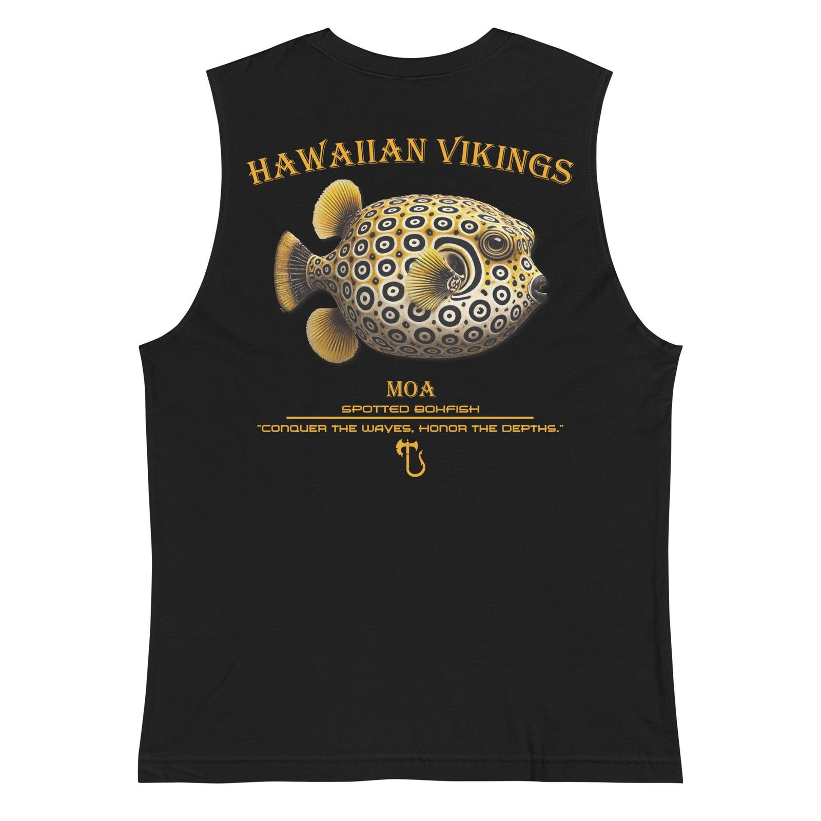 Spotted Boxfish Men's Muscle Shirt - Hawaiian Vikings