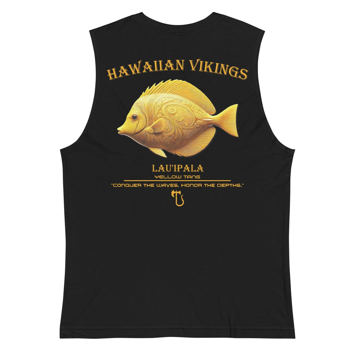 Yellow Tang Men's Muscle Shirt - Hawaiian Vikings