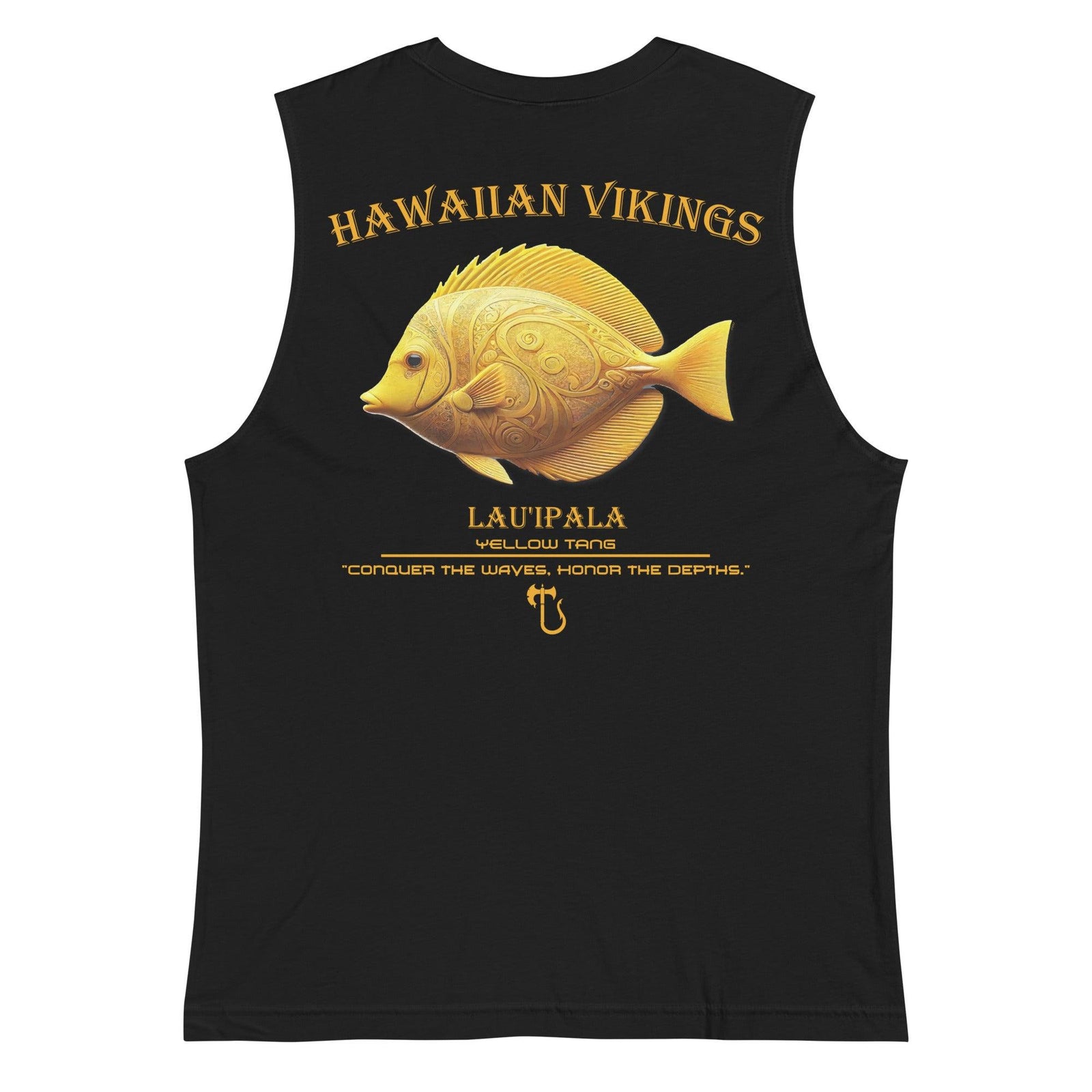 Yellow Tang Men's Muscle Shirt - Hawaiian Vikings