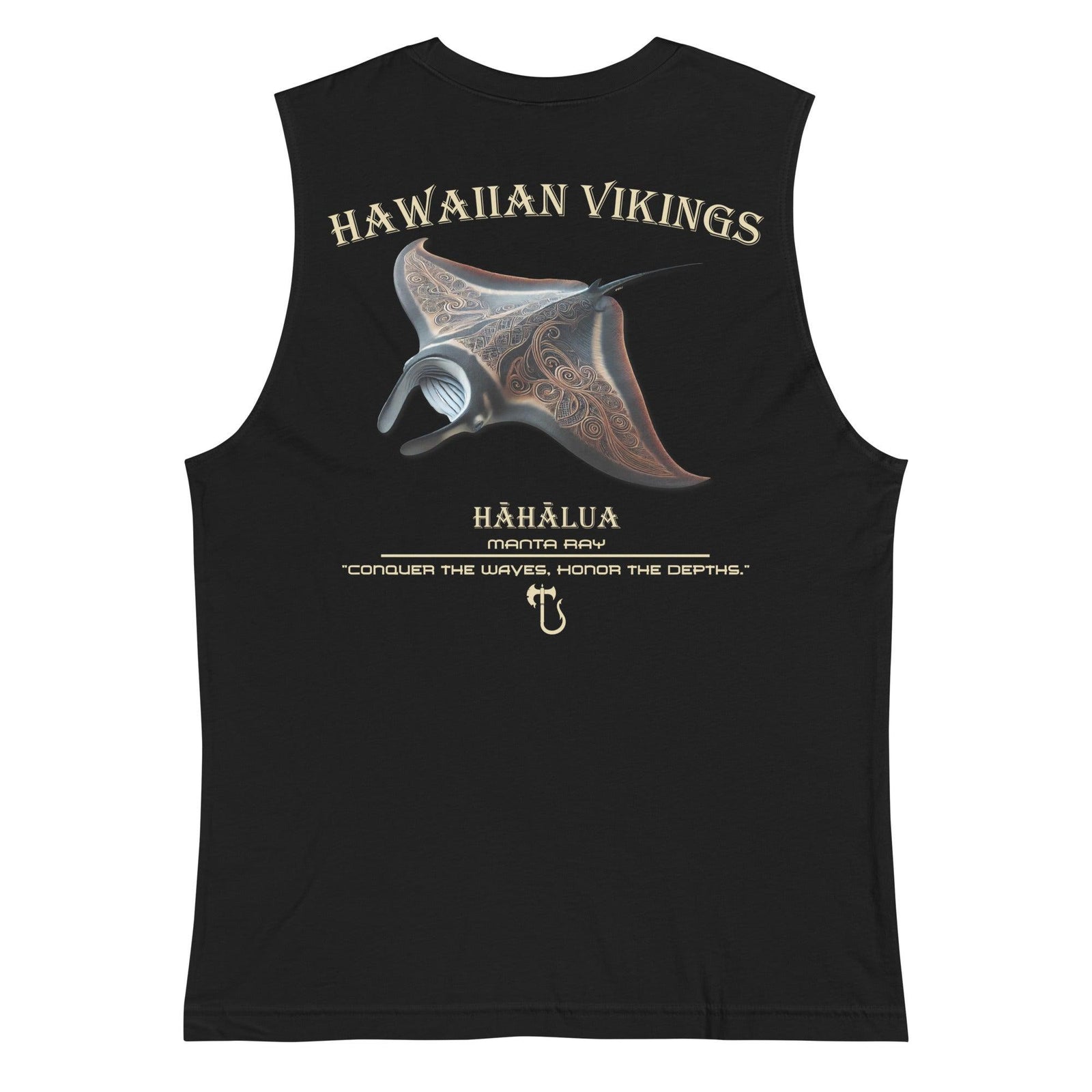 Manta Ray Men's Muscle Shirt - Hawaiian Vikings