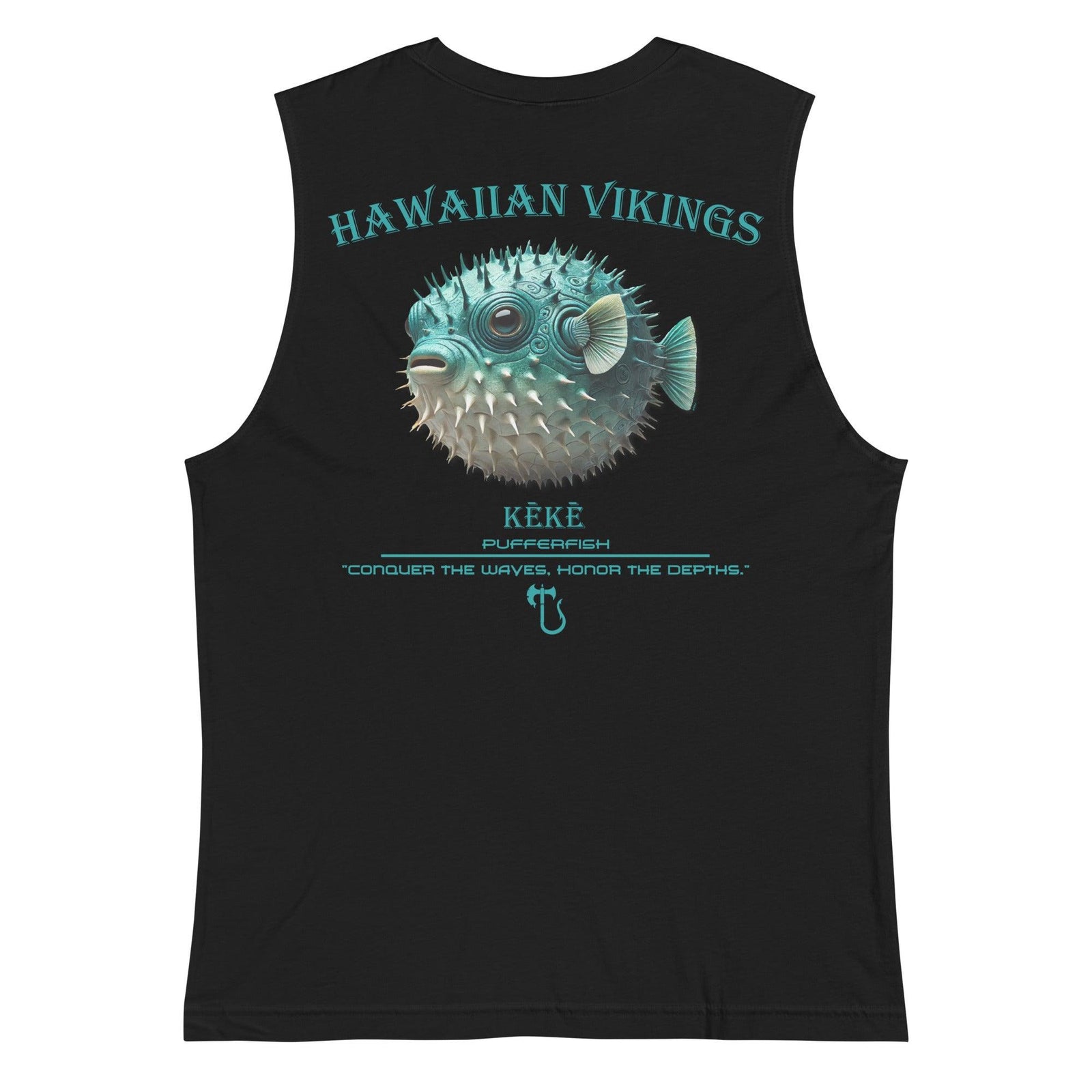 Pufferfish Men's Muscle Shirt - Hawaiian Vikings