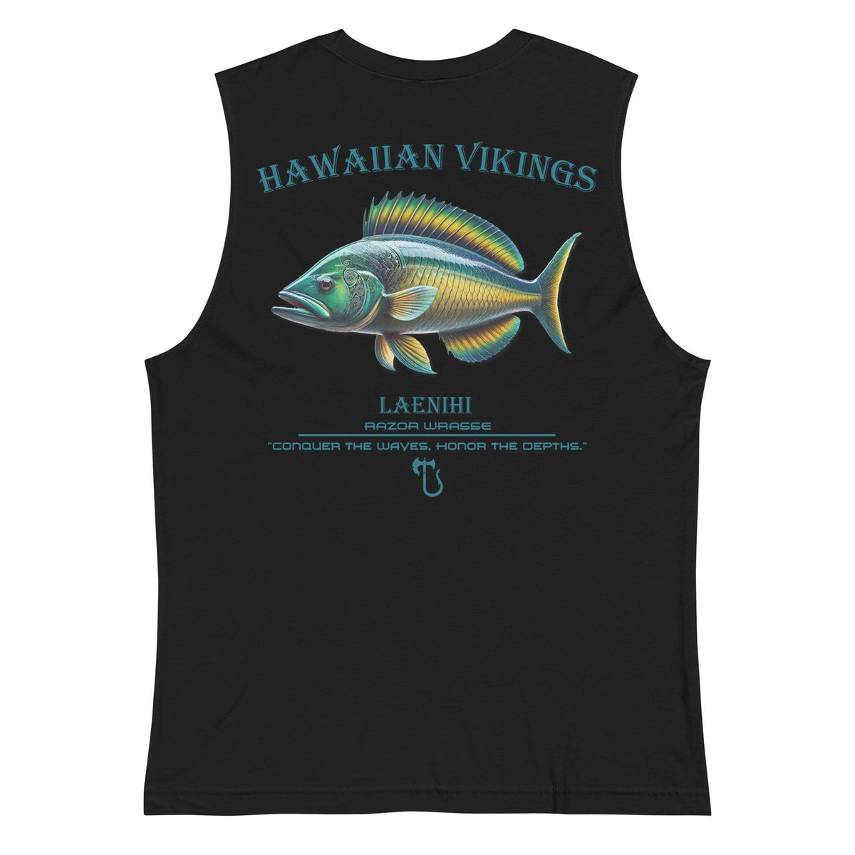 Razor Wrasse Men's Muscle Shirt - Hawaiian Vikings