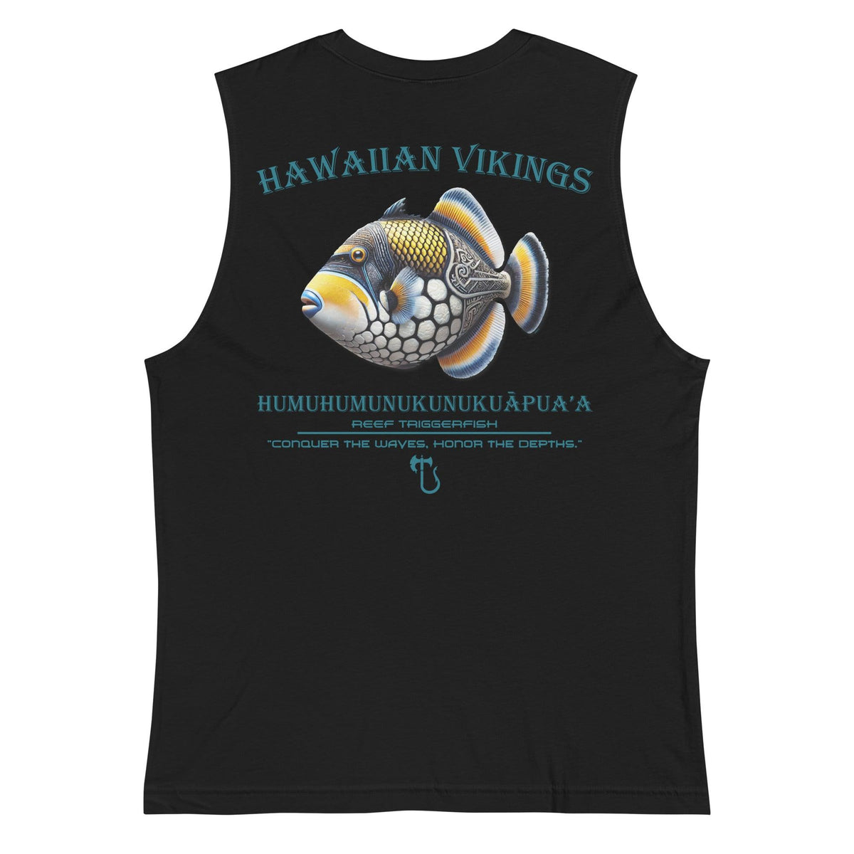 Reef Triggerfish Men's Muscle Shirt - Hawaiian Vikings