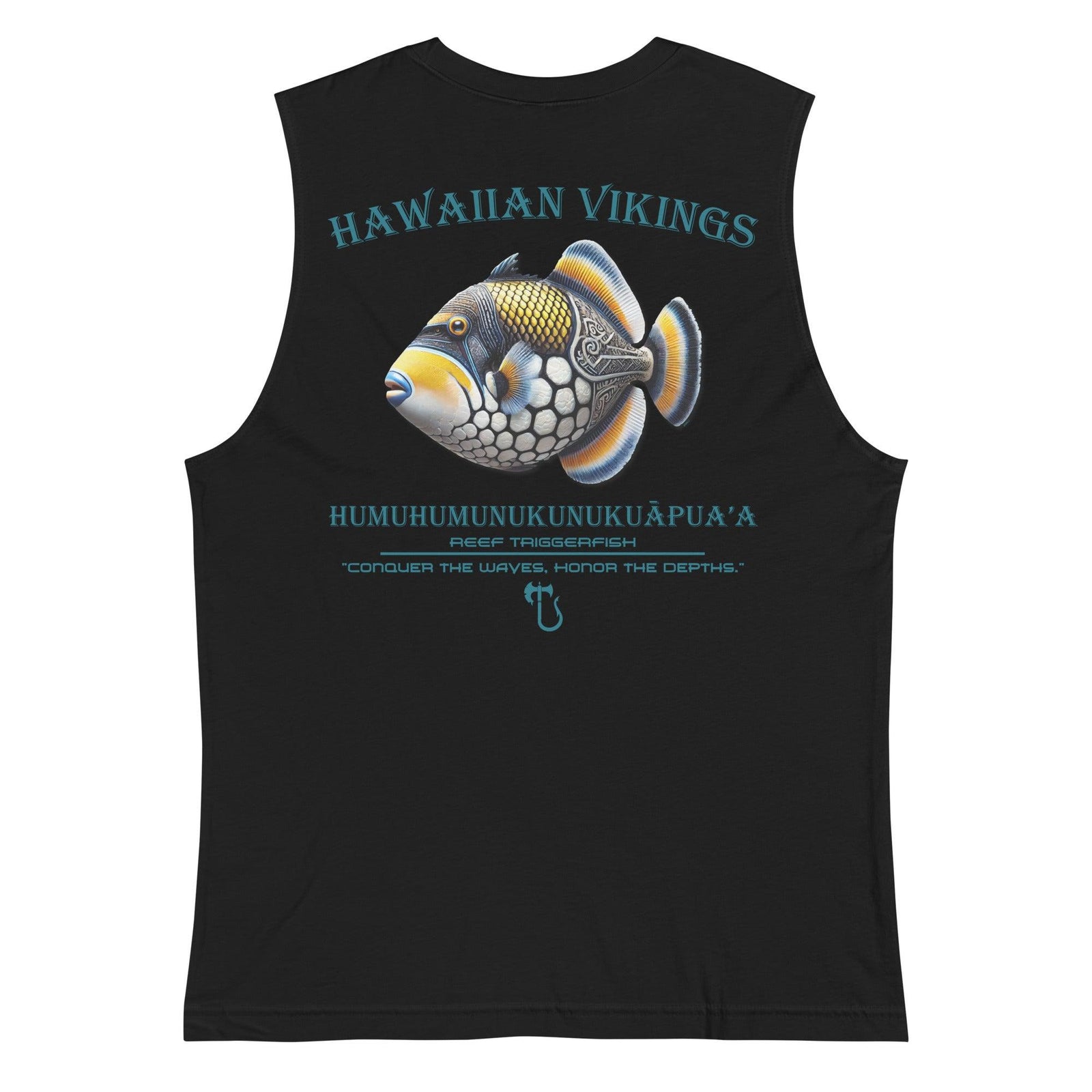 Reef Triggerfish Men's Muscle Shirt - Hawaiian Vikings