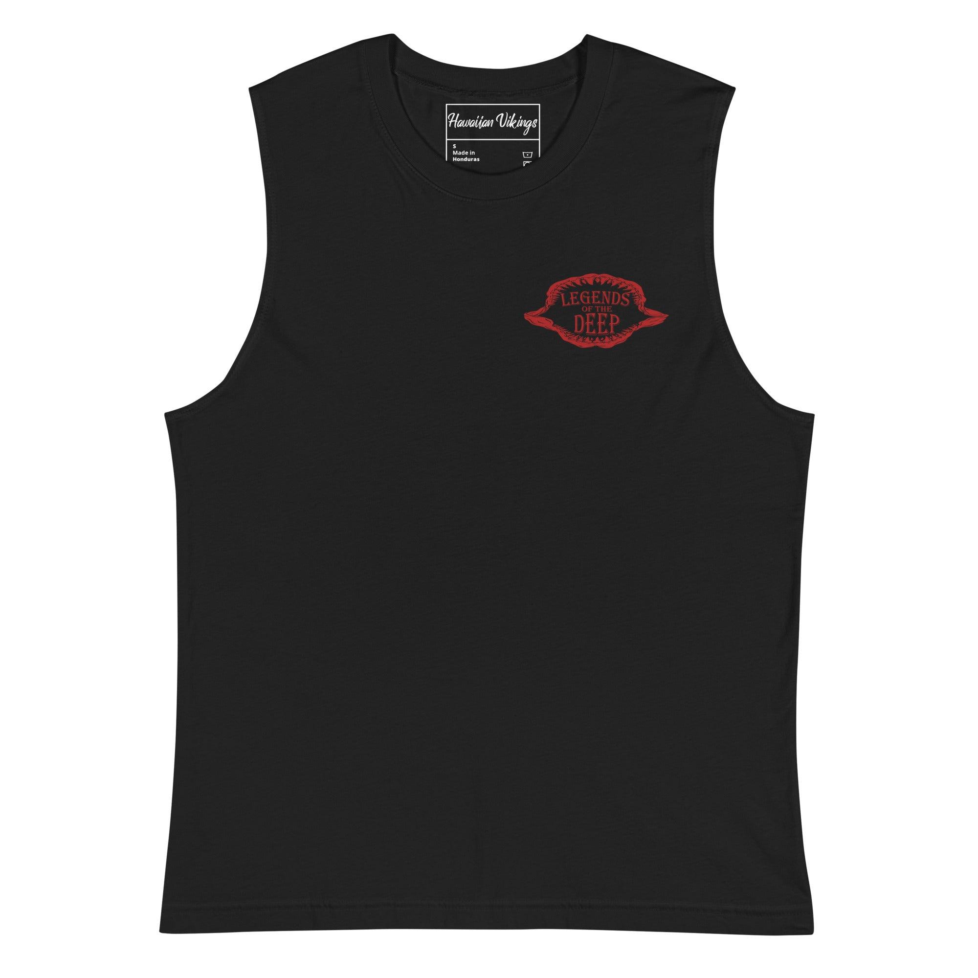 Pacific Pink Snapper Men's Muscle Shirt - Hawaiian Vikings
