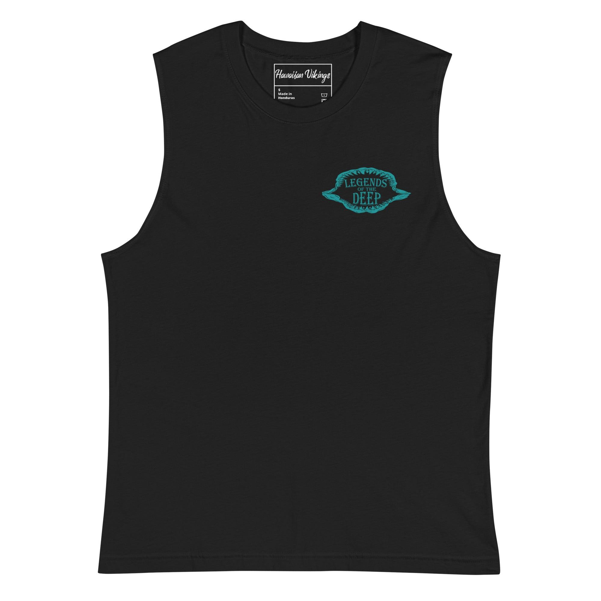 Spotted Pufferfish Men's Muscle Shirt - Hawaiian Vikings