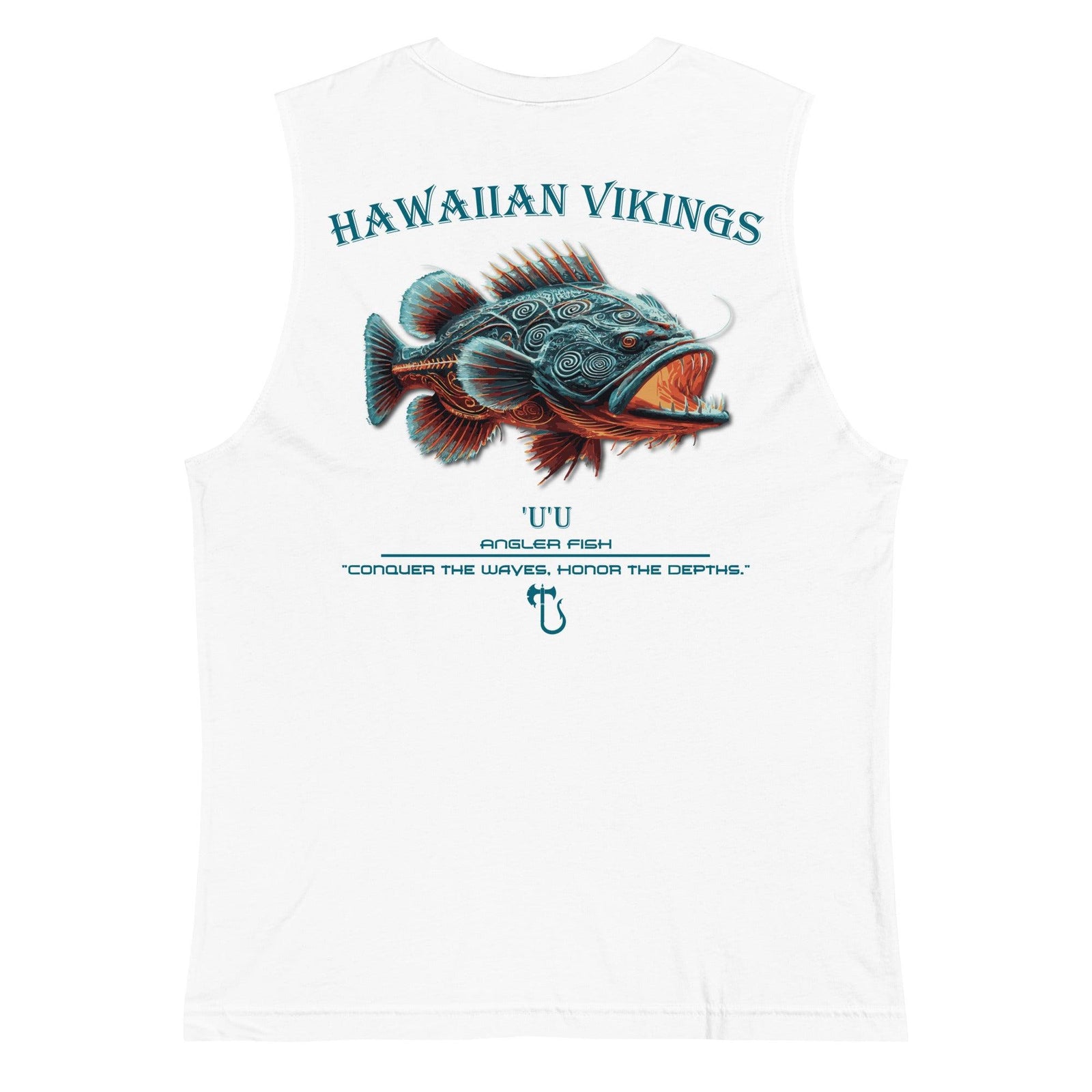 Angler Fish Men's Muscle Shirt - Hawaiian Vikings