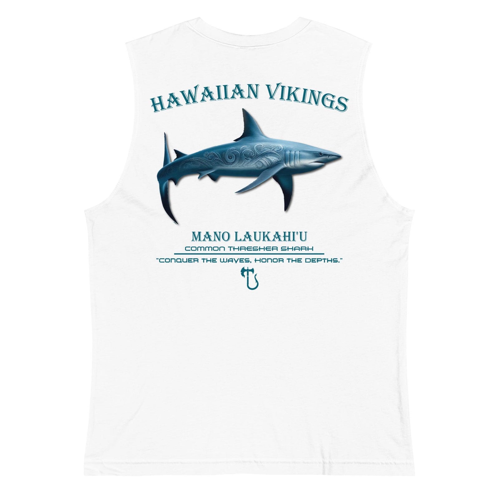 Common Thresher Shark Men's Muscle Shirt - Hawaiian Vikings