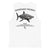 Great White Shark Men's Muscle Shirt - Hawaiian Vikings