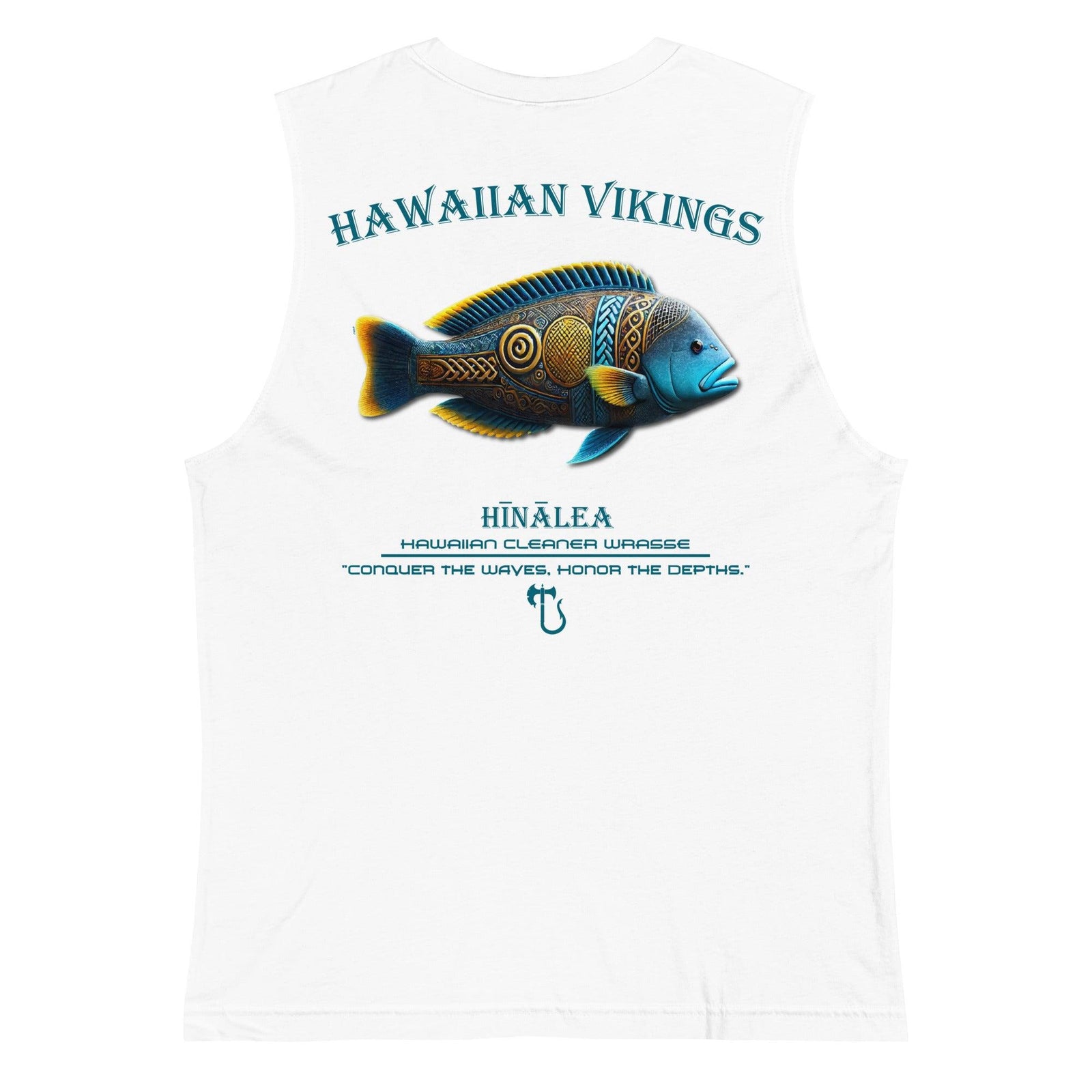 Hawaiian Cleaner Wrasse Men's Muscle Shirt - Hawaiian Vikings