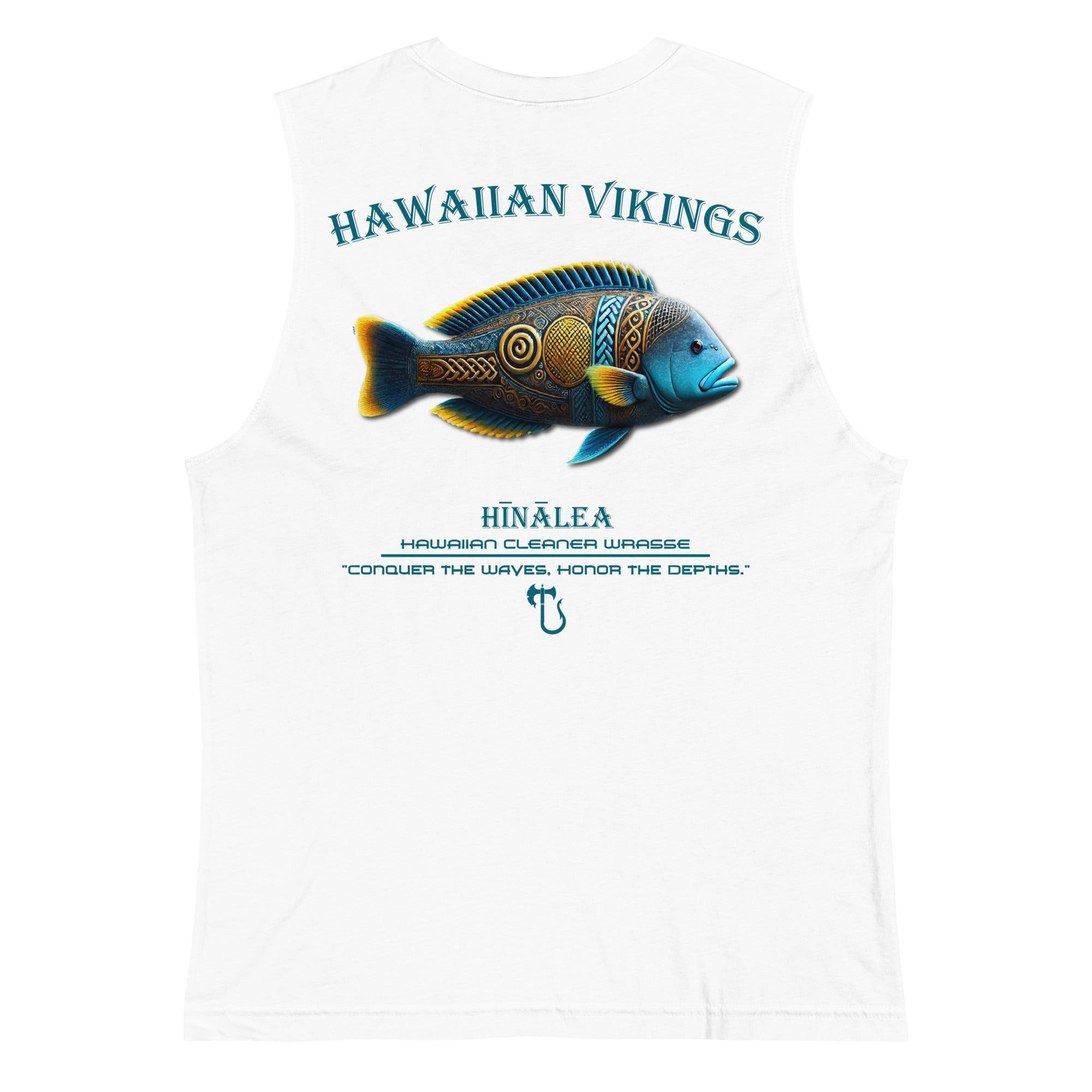 Hawaiian Cleaner Wrasse Men's Muscle Shirt - Hawaiian Vikings