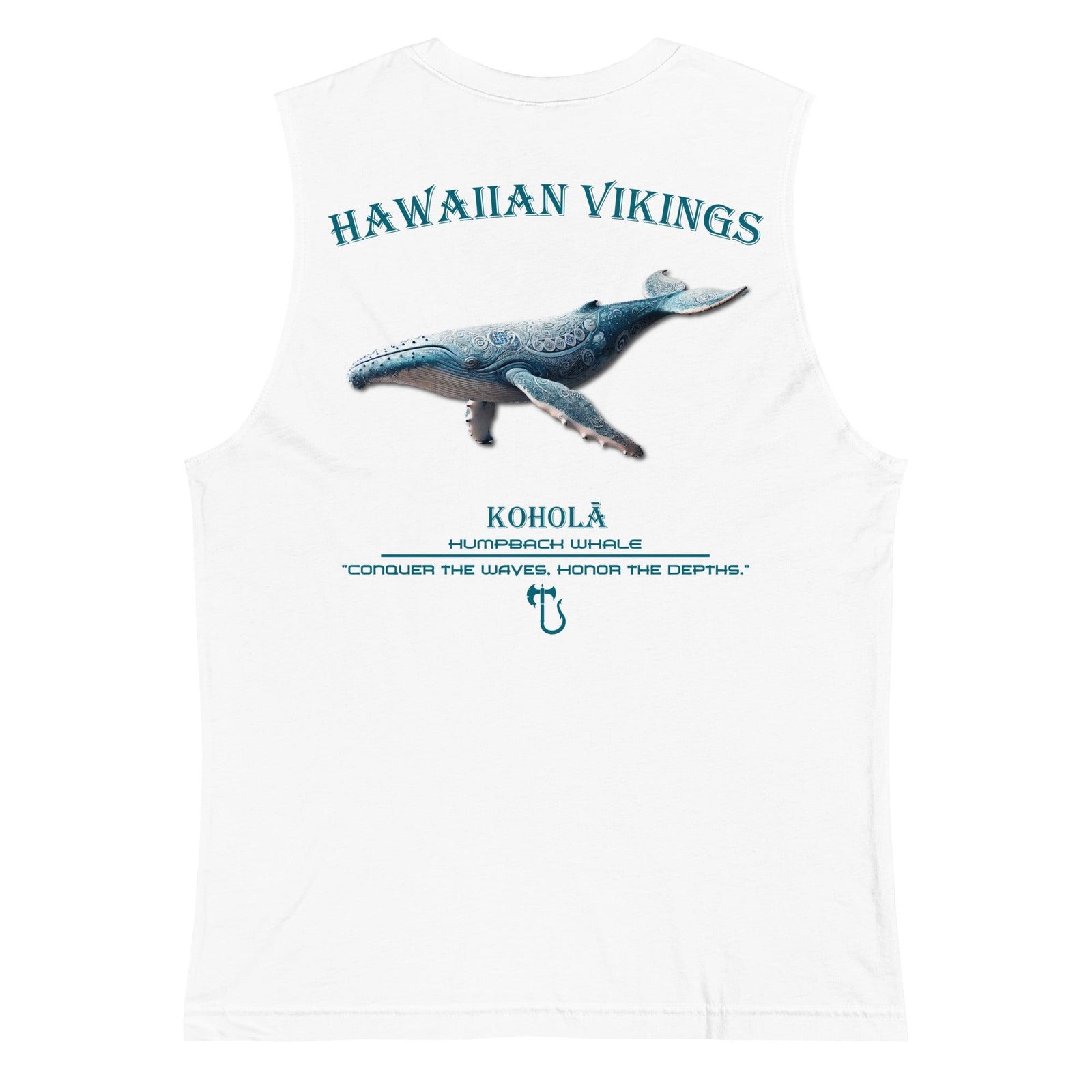 Humpback Whale Men's Muscle Shirt - Hawaiian Vikings