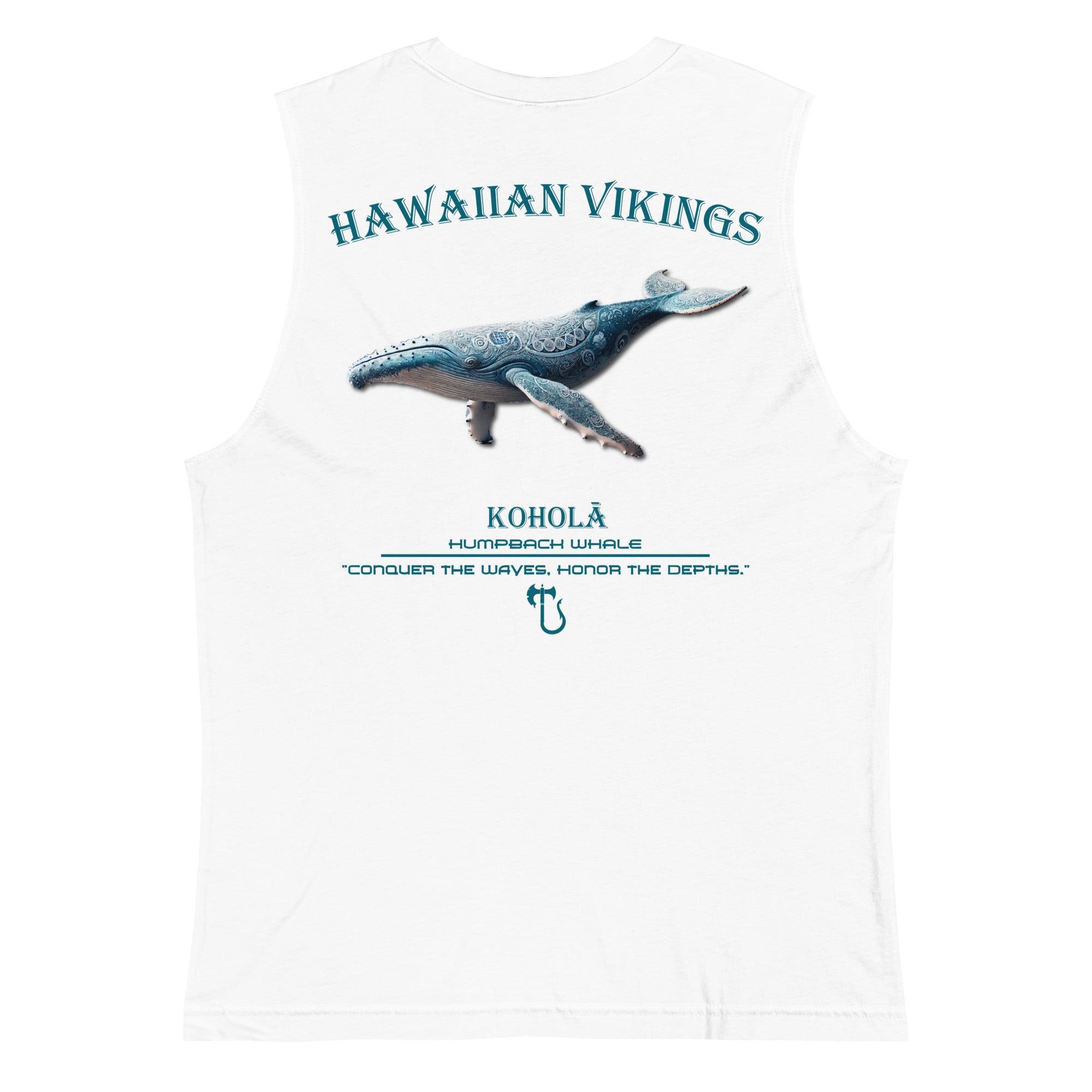 Humpback Whale Men's Muscle Shirt - Hawaiian Vikings