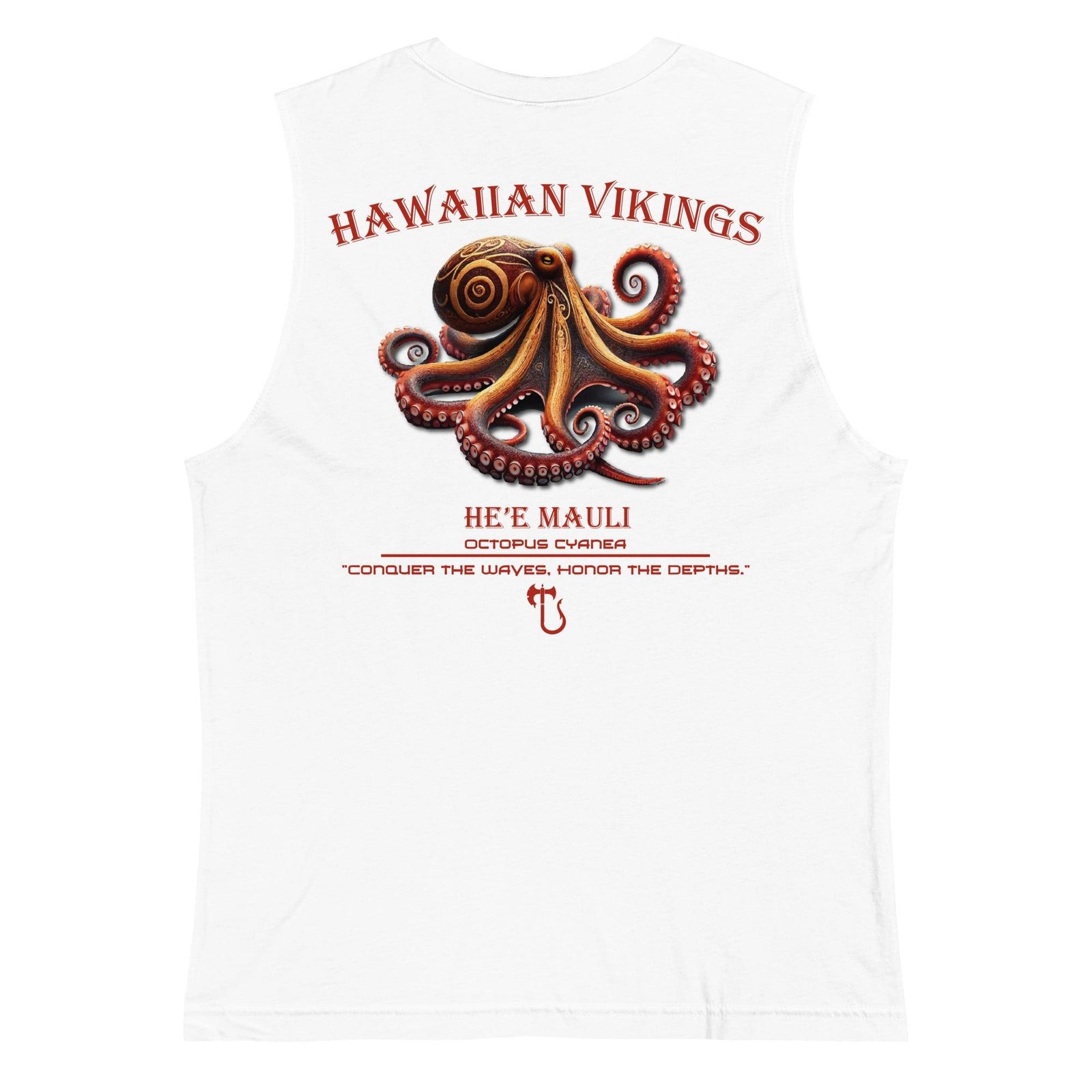 Octopus Cyanea Men's Muscle Shirt - Hawaiian Vikings