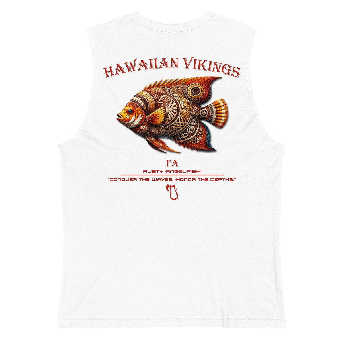 Rusty Angelfish Men's Muscle Shirt - Hawaiian Vikings