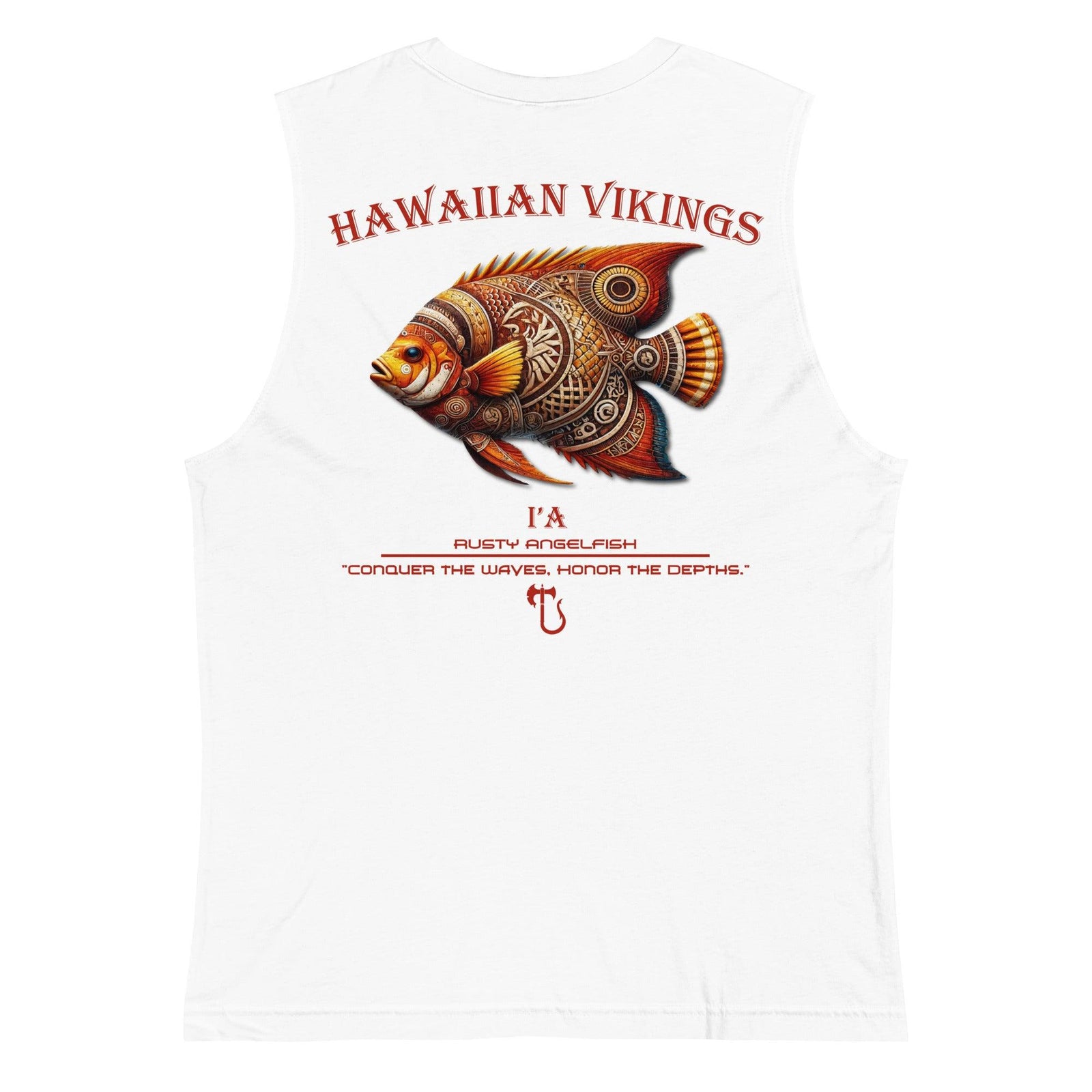Rusty Angelfish Men's Muscle Shirt - Hawaiian Vikings
