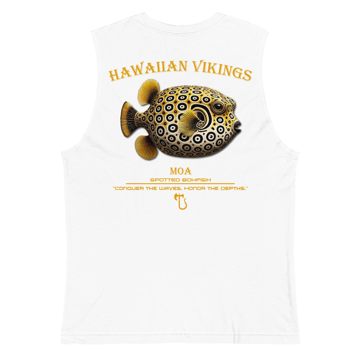 Spotted Boxfish Men's Muscle Shirt - Hawaiian Vikings