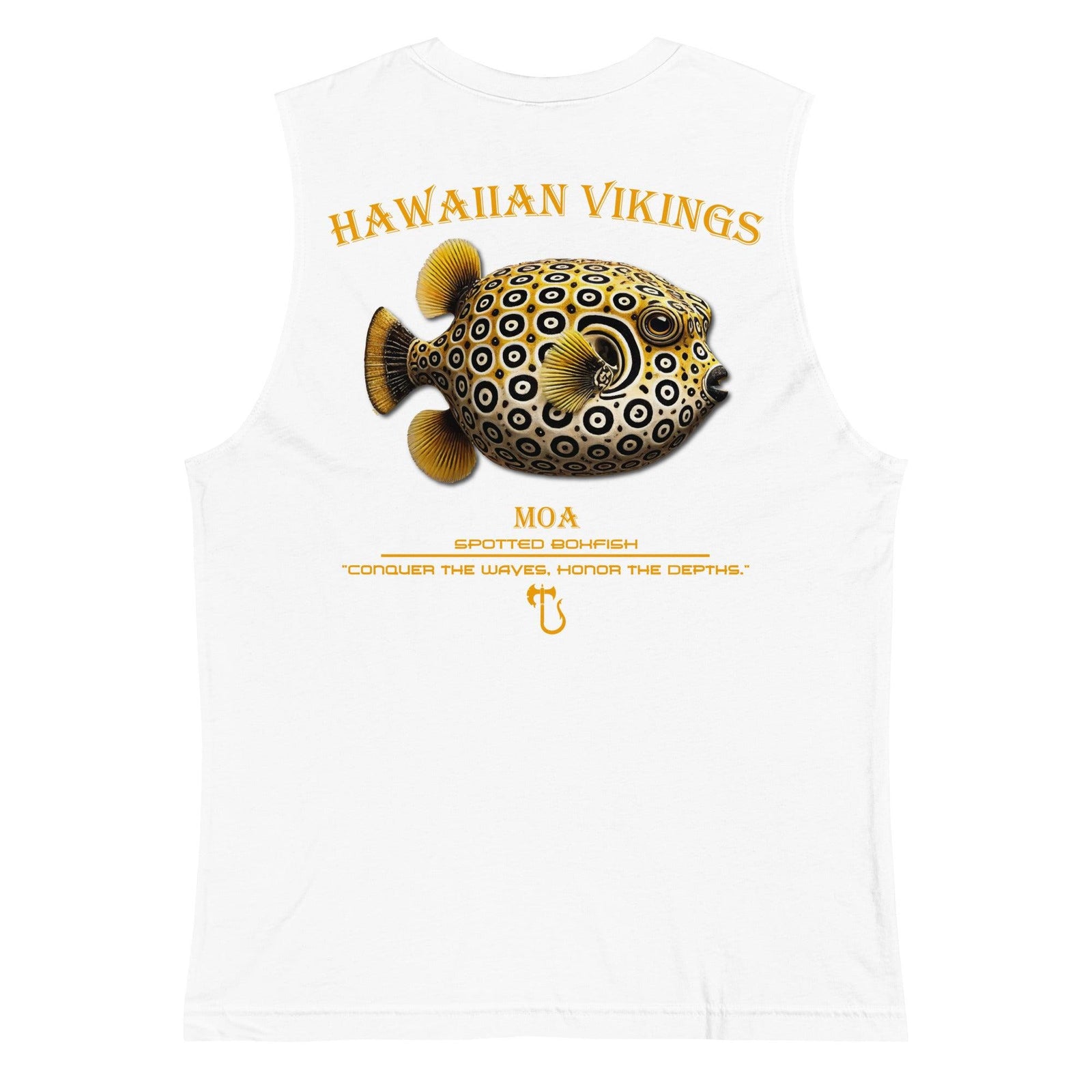 Spotted Boxfish Men's Muscle Shirt - Hawaiian Vikings