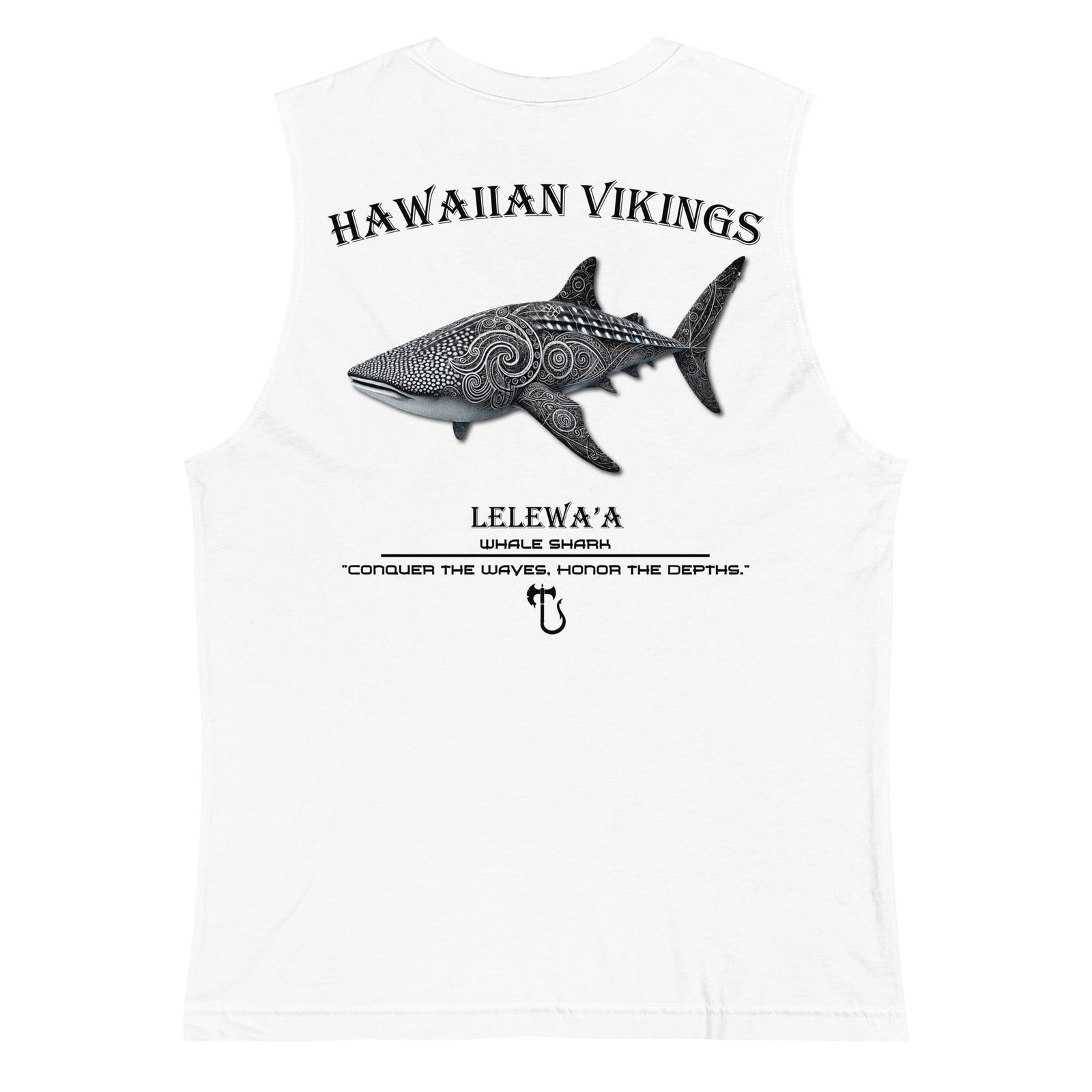 Whale Shark Men's Muscle Shirt - Hawaiian Vikings