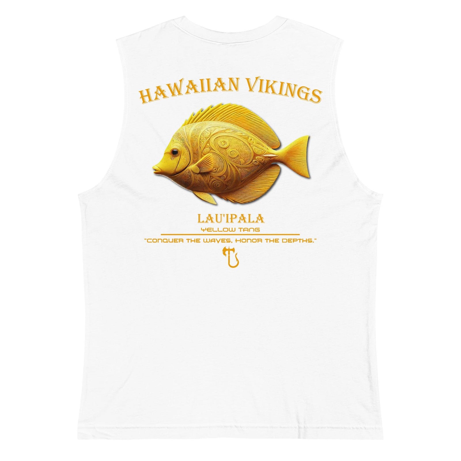 Yellow Tang Men's Muscle Shirt - Hawaiian Vikings