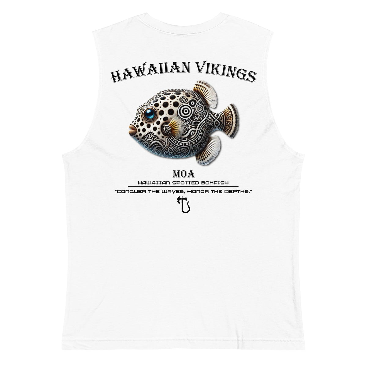 Hawaiian Spotted Boxfish Men&#39;s Muscle Shirt - Hawaiian Vikings